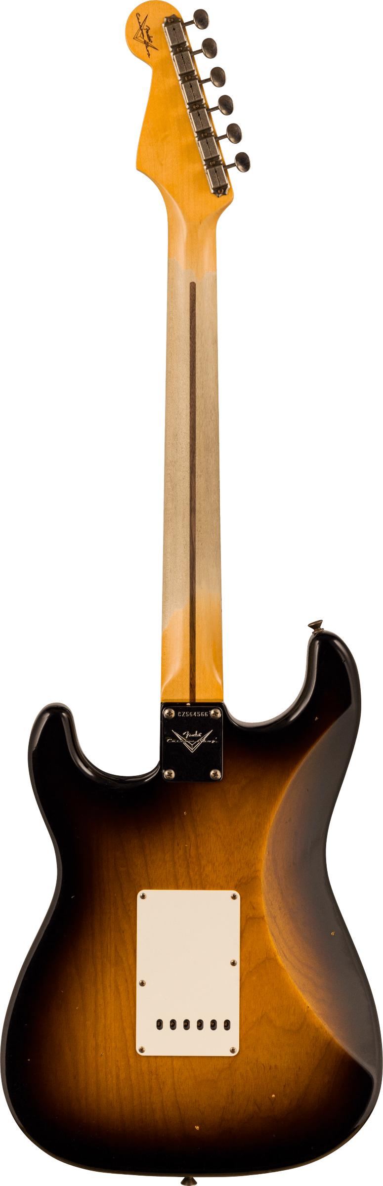 Fender Custom Shop 1956 Stratocaster Journeyman Relic Maple Neck Wide-Fade 2-Color Sunburst w/case CZ577992
