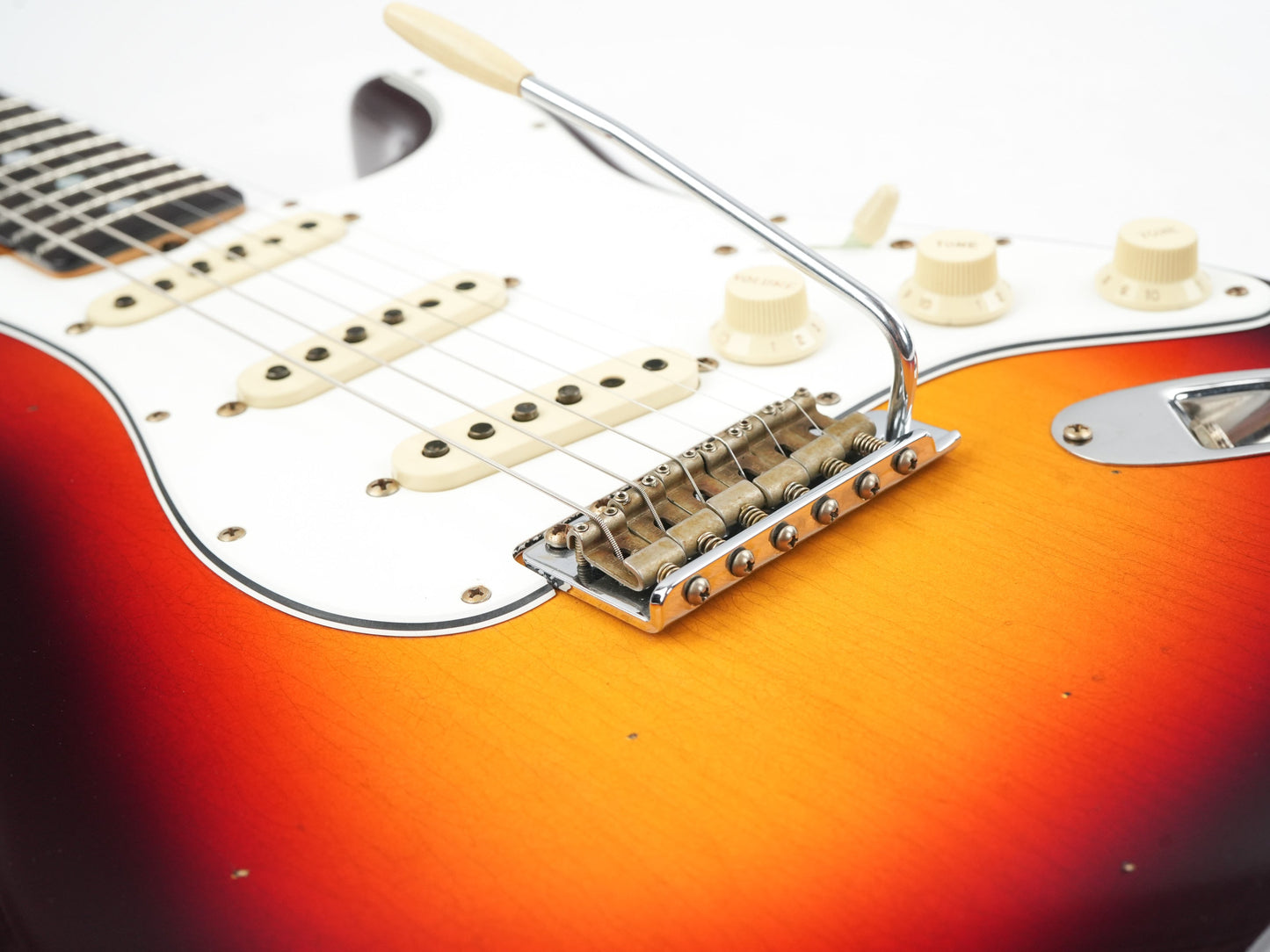 Fender Custom Shop '65 Stratocaster 3 Color Chocolate Sunburst Journeyman Relic
