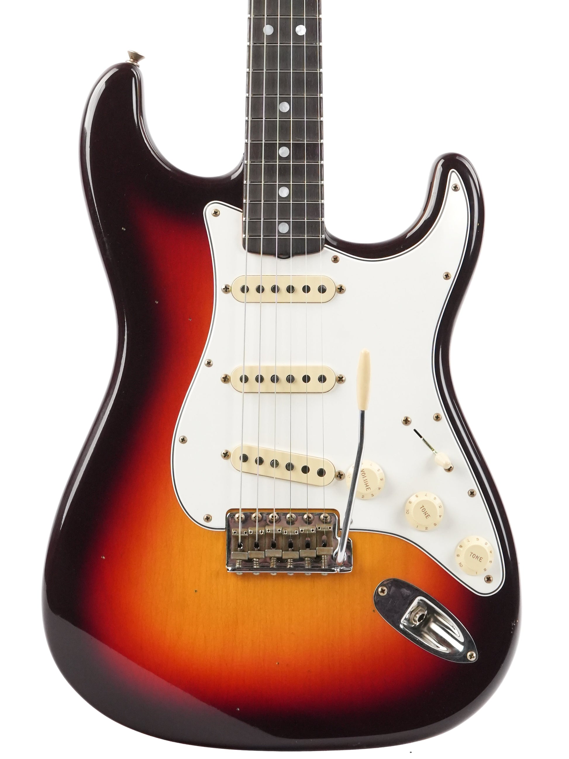 Fender Custom Shop '65 Stratocaster 3 Color Chocolate Sunburst Journeyman Relic