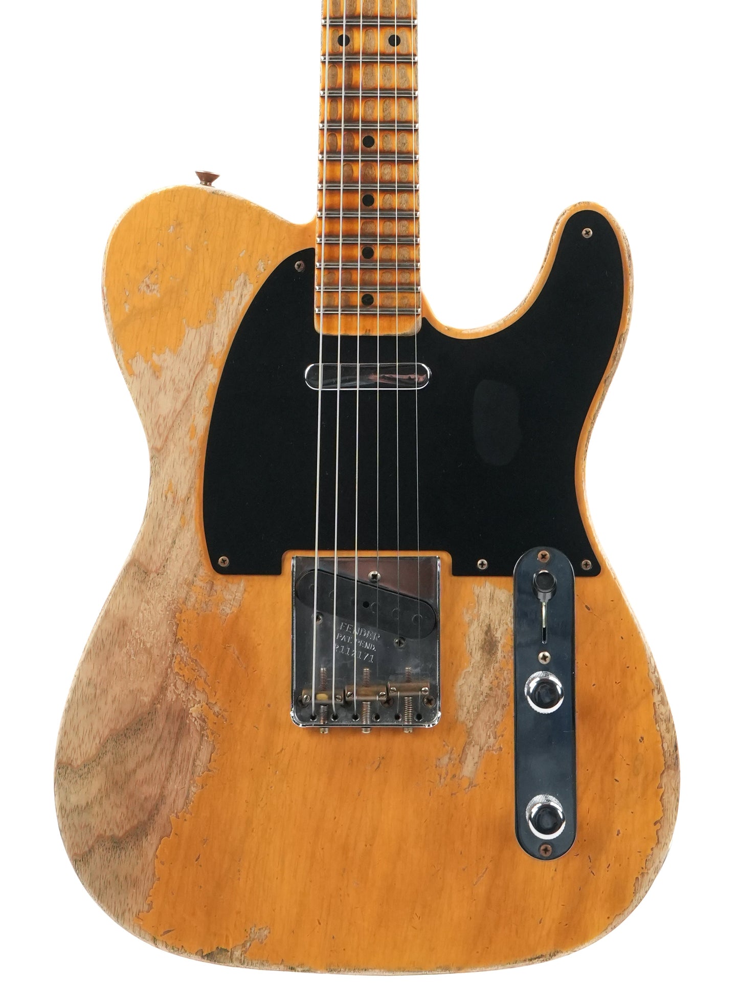 Fender Custom Shop 1952 Telecaster Heavy Aged Butterscotch Blonde 2022