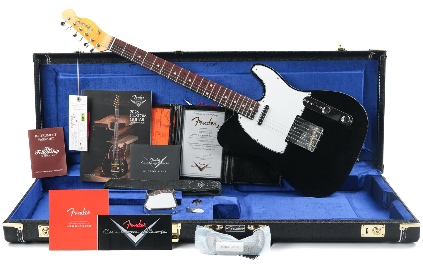 Fender Custom Shop 1961 Telecaster Closet Classic Black