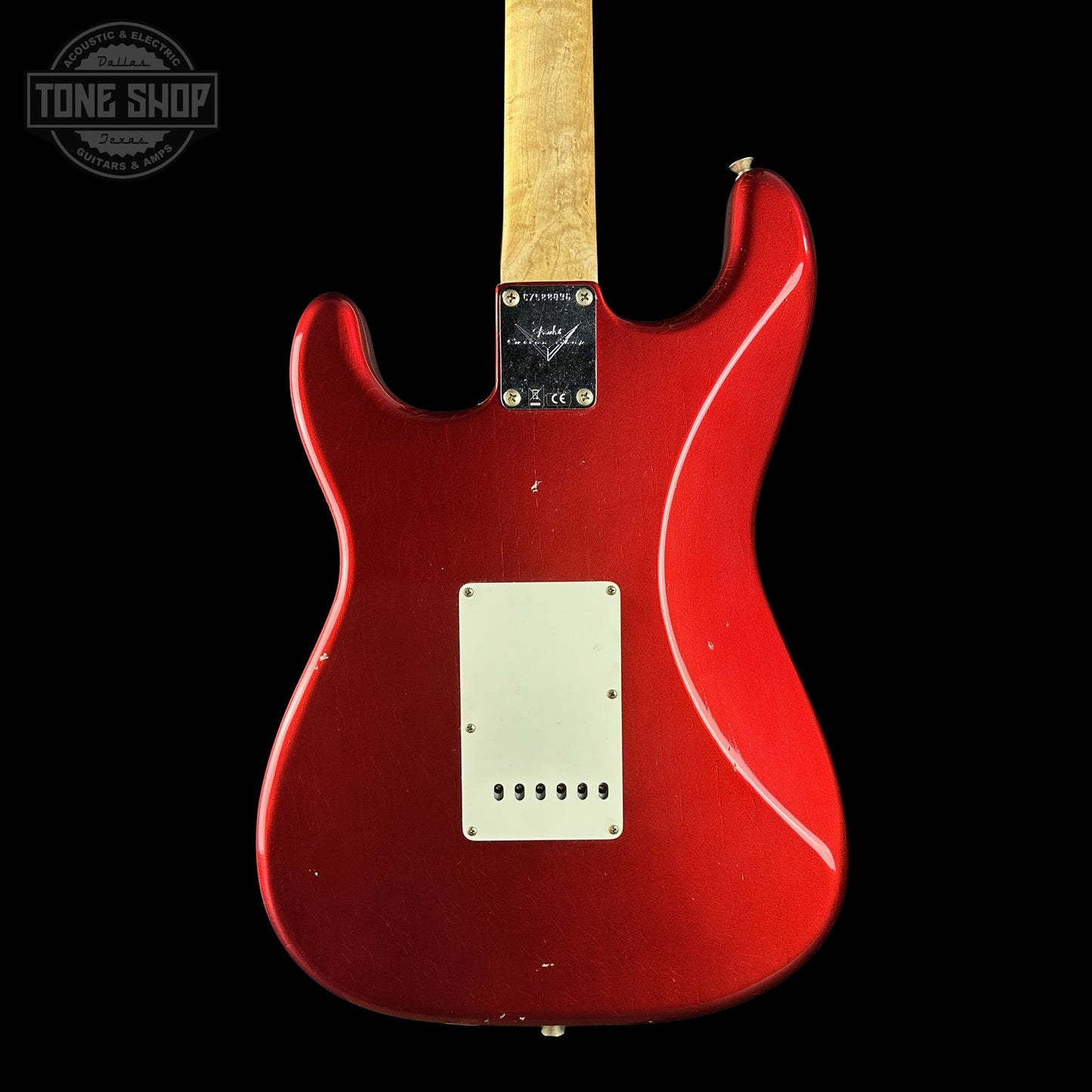 Fender Custom Shop 1963 Stratocaster Journeyman Relic Candy Apple Red AAA Maple Neck w/case