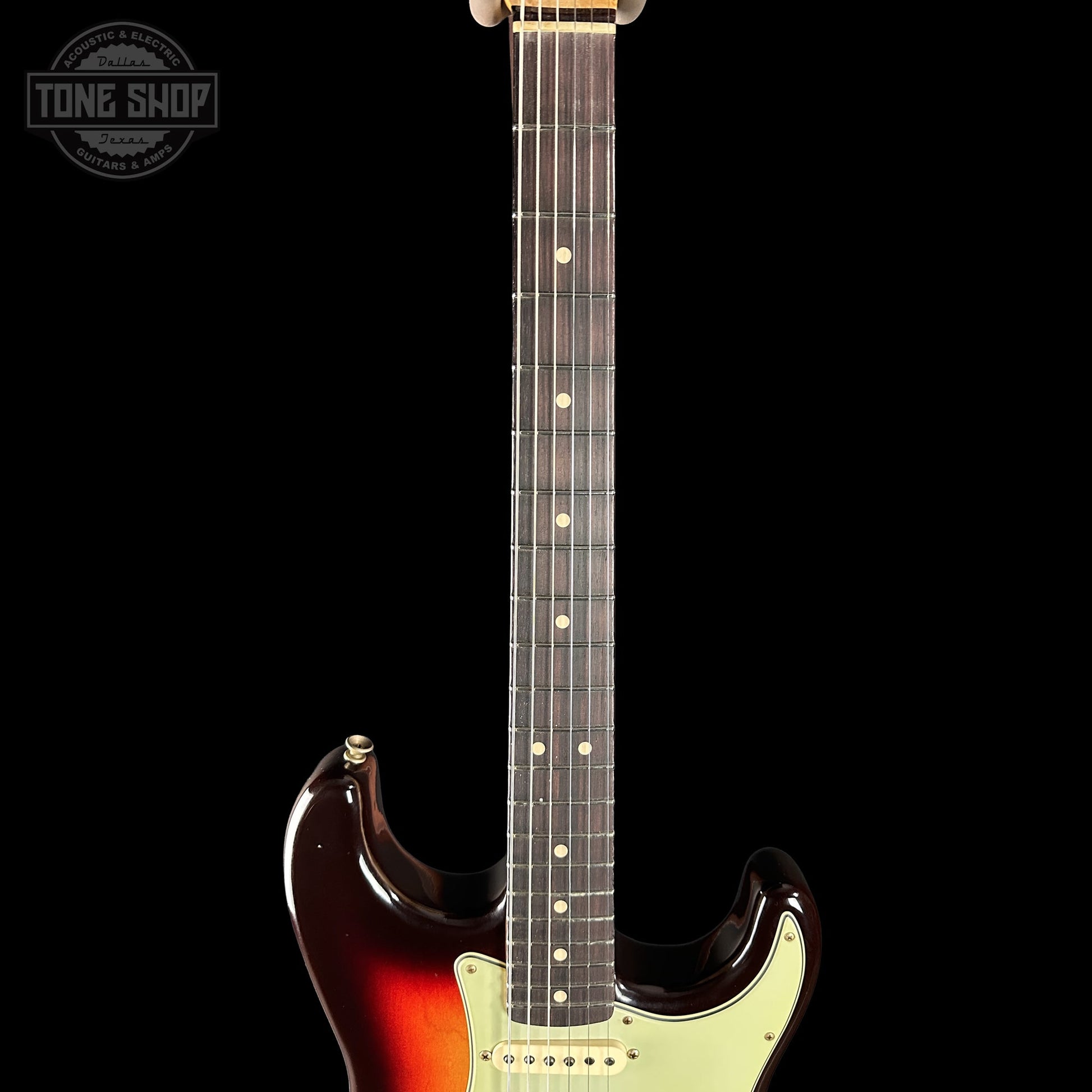Fender Custom Shop 1963 Stratocaster Journeyman Relic Chocolate 3 Tone Sunburst AAA Maple Neck w/case CZ588244