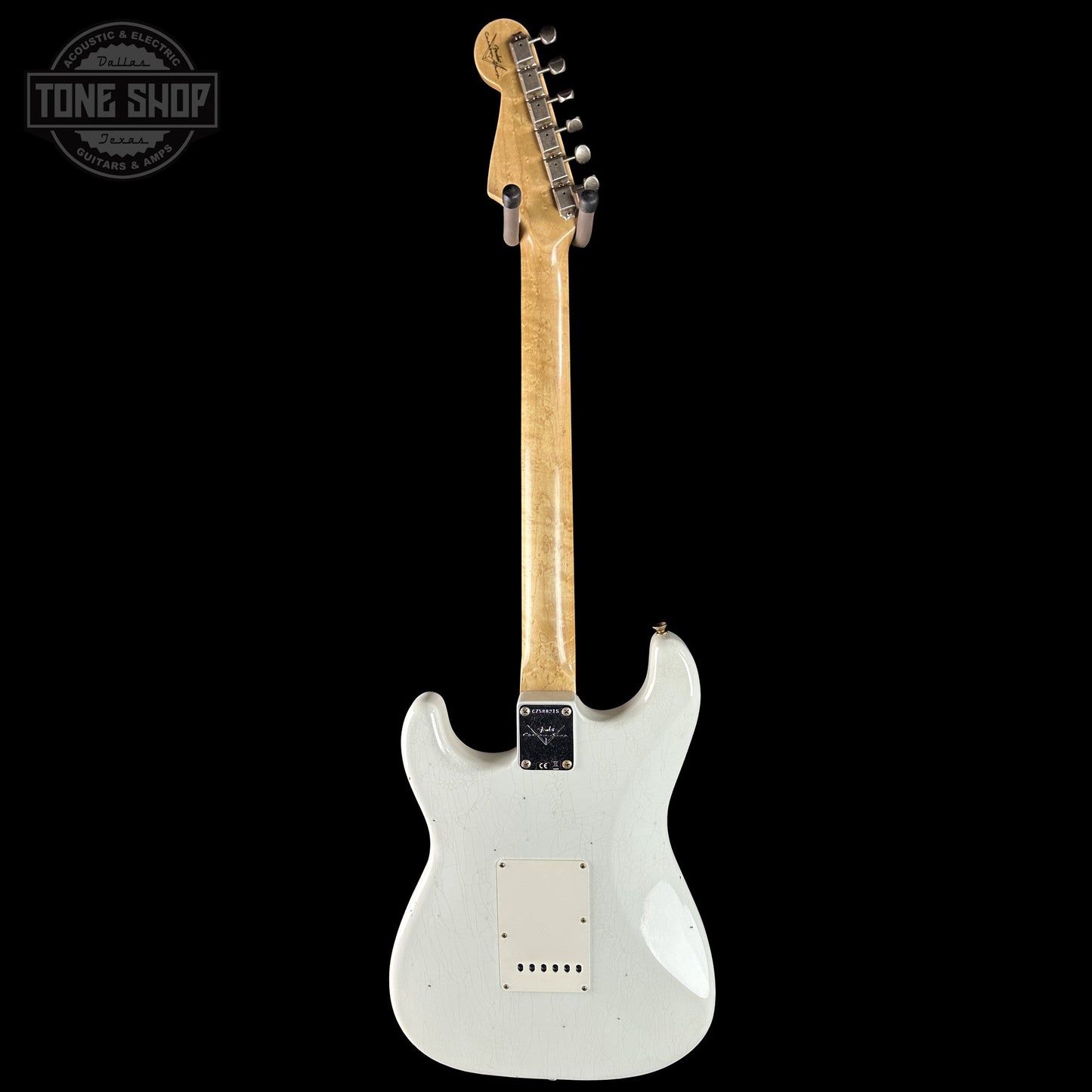 Fender Custom Shop 1963 Stratocaster Journeyman Relic Olympic White AAA Maple Neck w/case