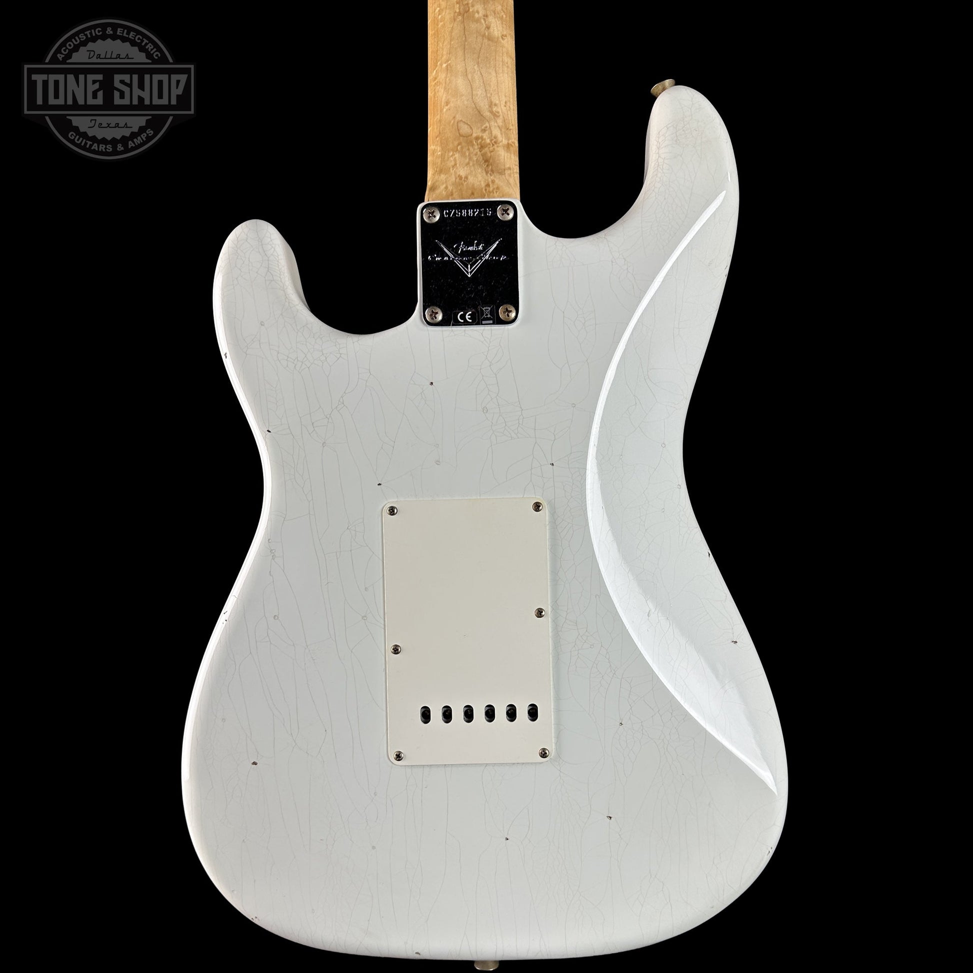 Fender Custom Shop 1963 Stratocaster Journeyman Relic Olympic White AAA Maple Neck w/case