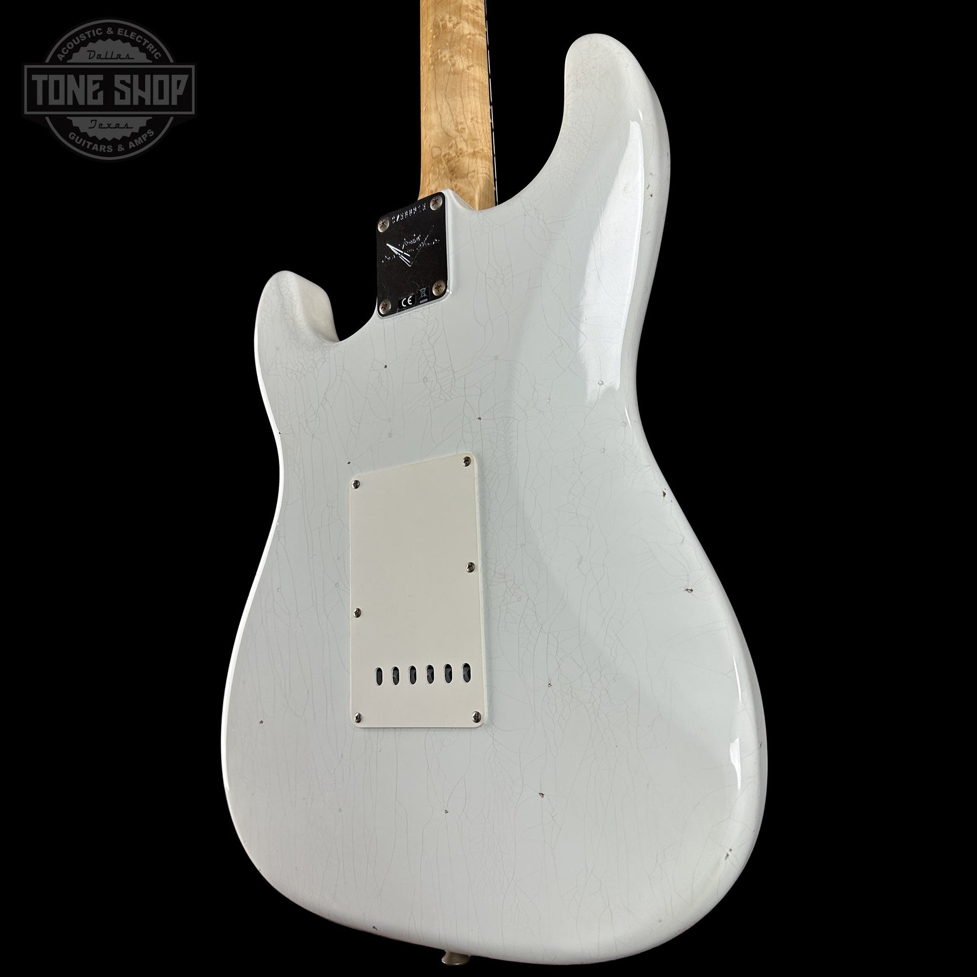 Fender Custom Shop 1963 Stratocaster Journeyman Relic Olympic White AAA Maple Neck w/case