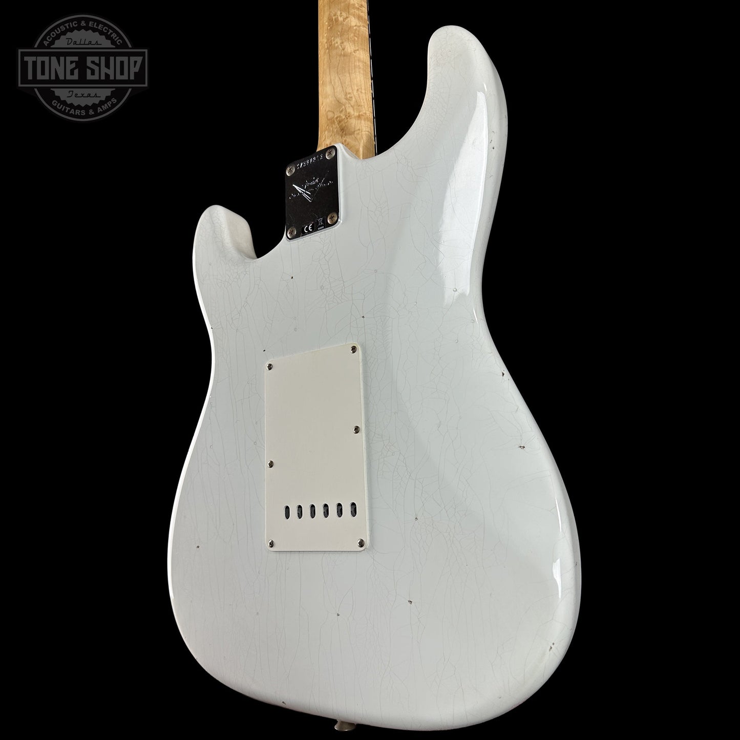 Fender Custom Shop 1963 Stratocaster Journeyman Relic Olympic White AAA Maple Neck w/case
