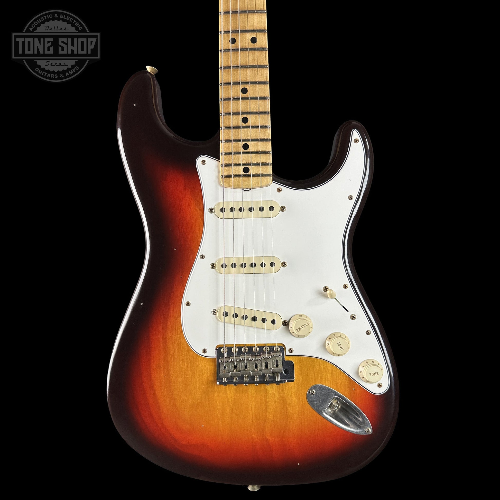 Fender Custom Shop 1969 Stratocaster Journeyman Relic Chocolate 3 Tone Sunburst w/case CZ588710