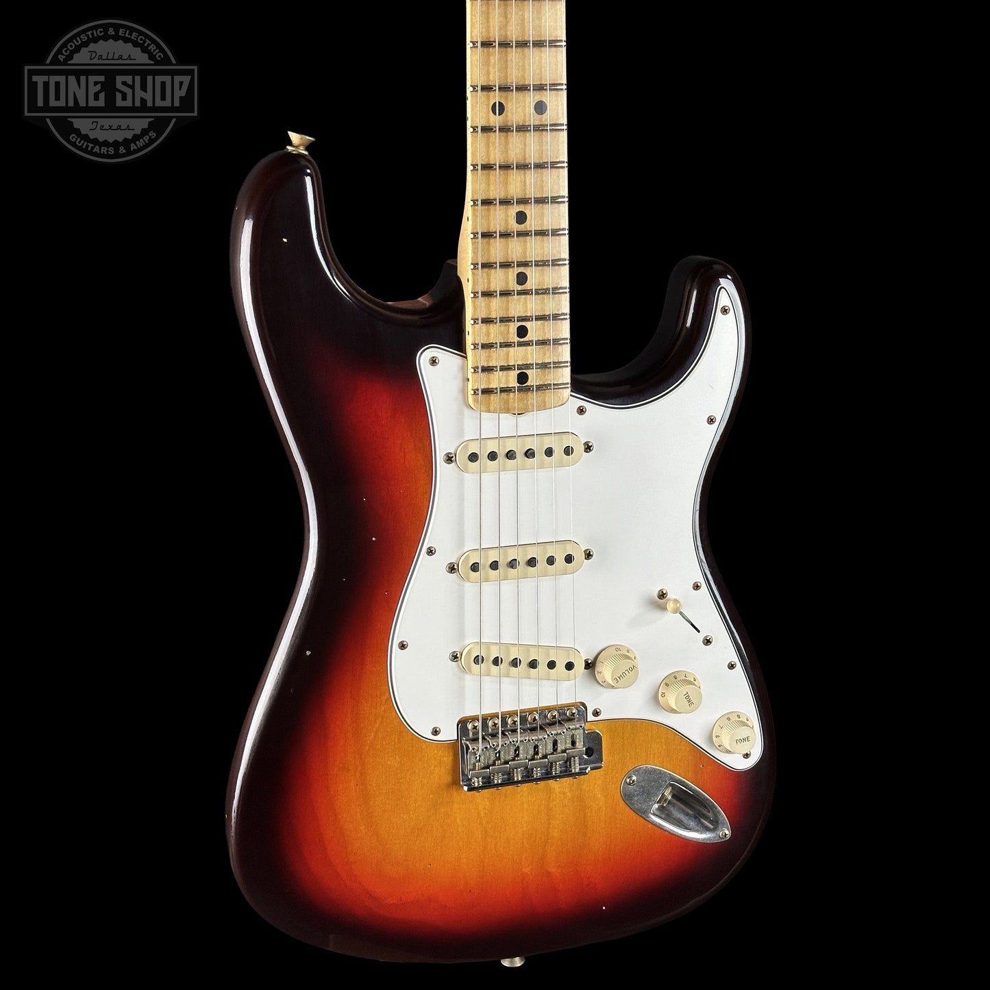 Fender Custom Shop 1969 Stratocaster Journeyman Relic Chocolate 3 Tone Sunburst w/case CZ588710