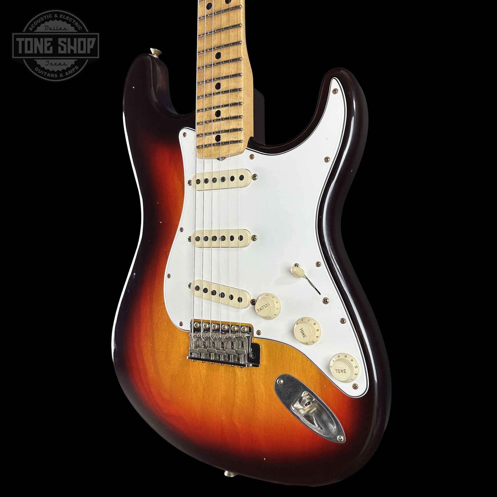Fender Custom Shop 1969 Stratocaster Journeyman Relic Chocolate 3 Tone Sunburst w/case CZ588710