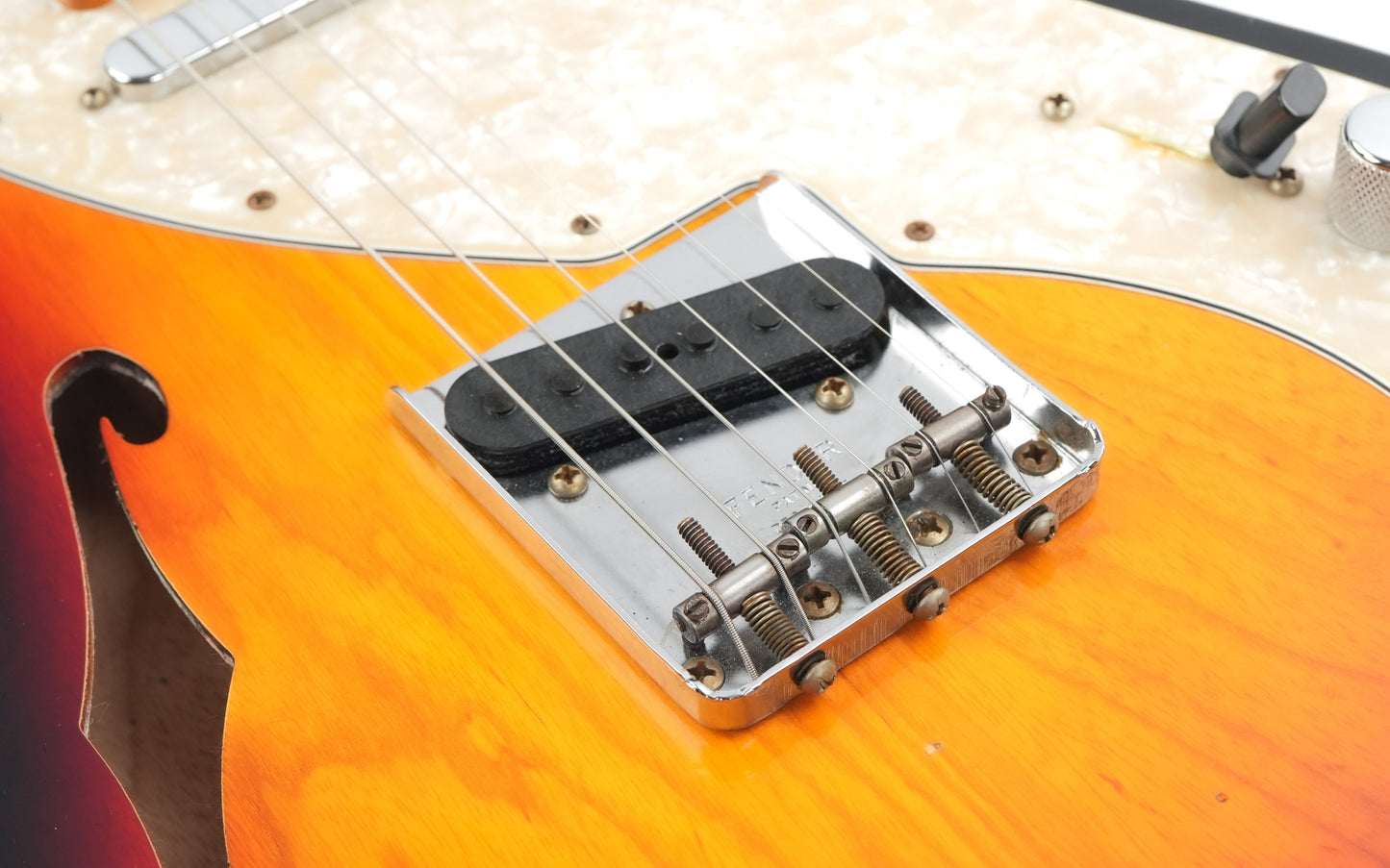 Fender Custom Shop 69 Telecaster Thinline Sunburst Relic 2022
