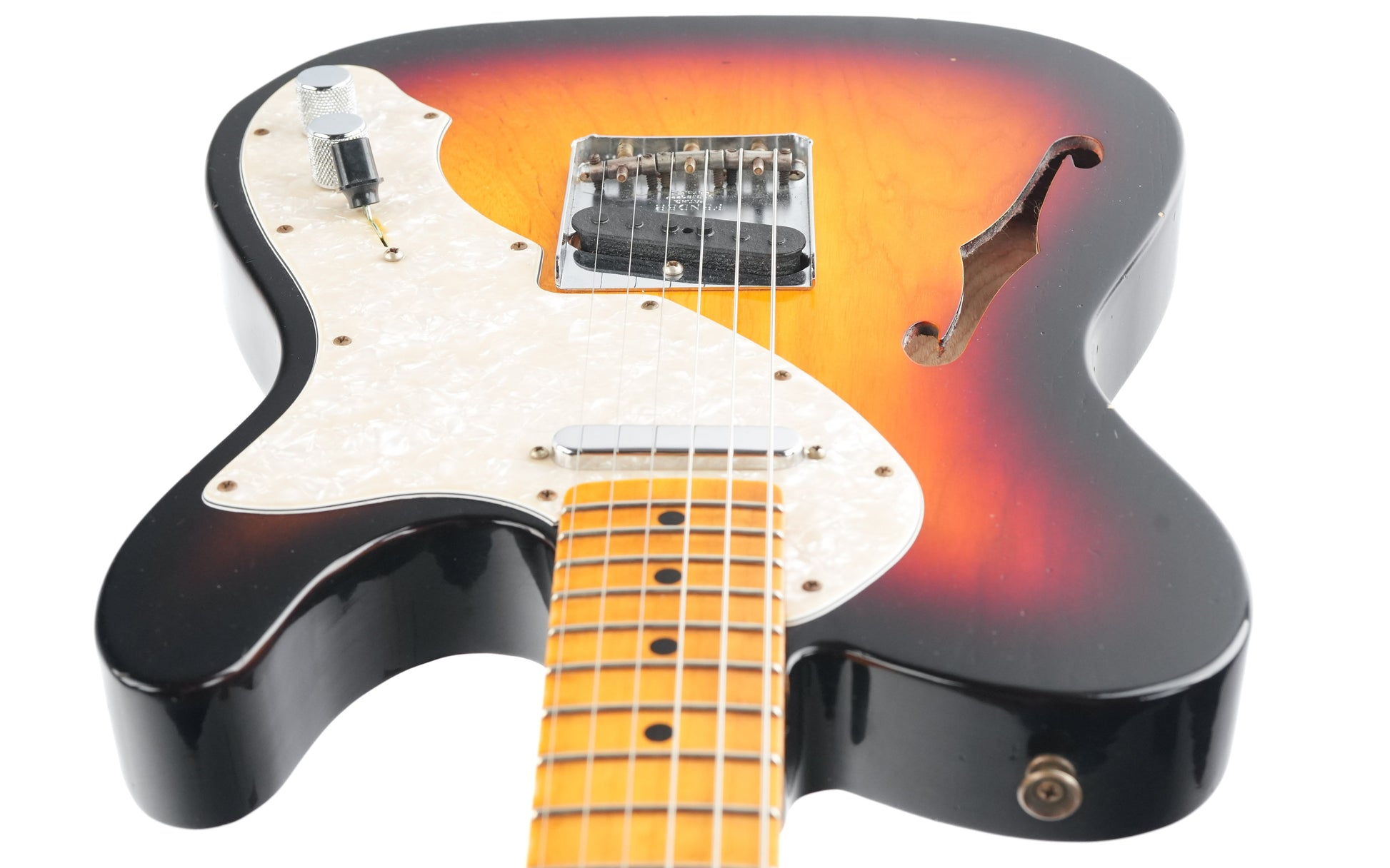 Fender Custom Shop 69 Telecaster Thinline Sunburst Relic 2022