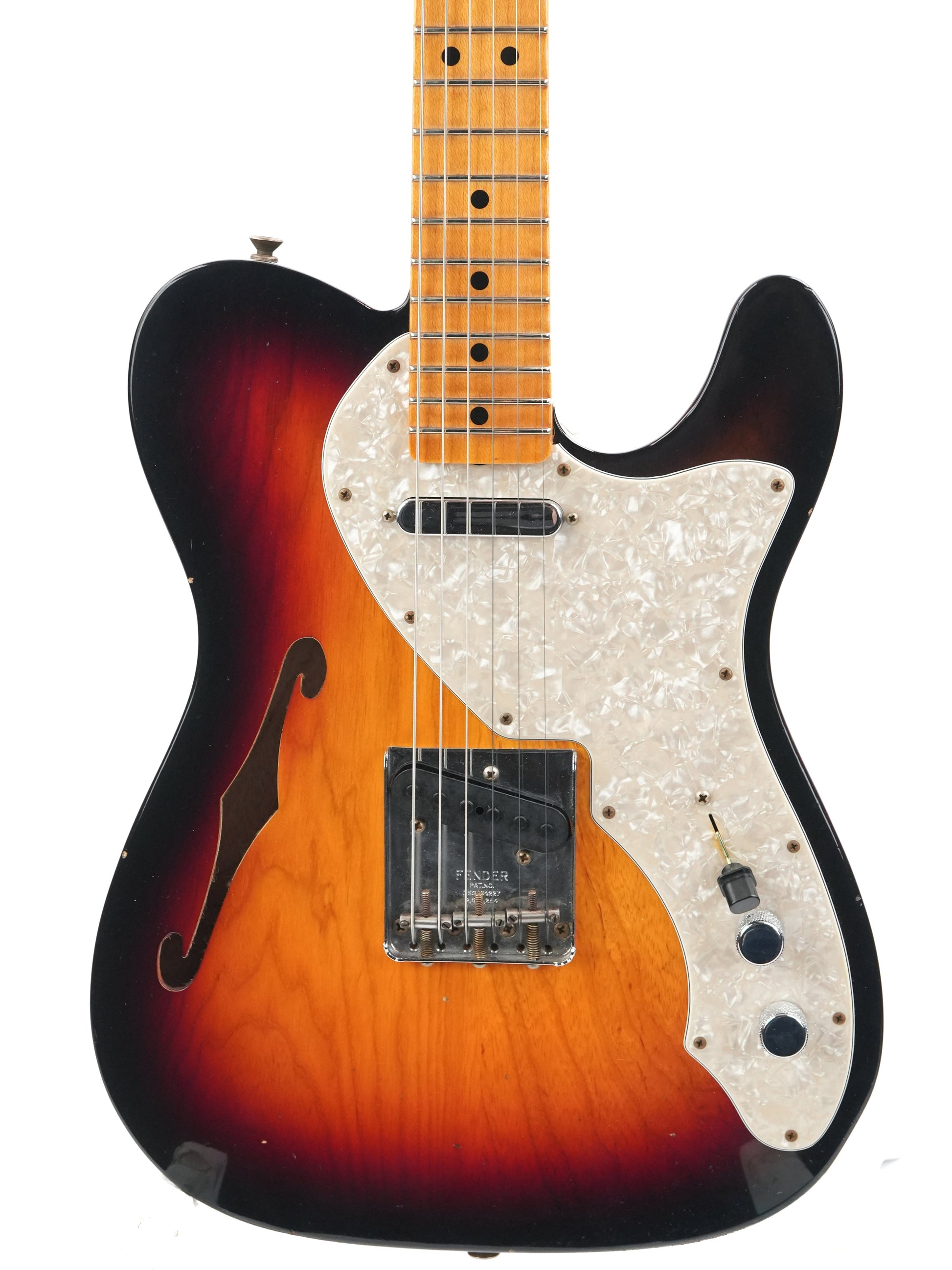 Fender Custom Shop 69 Telecaster Thinline Sunburst Relic 2022
