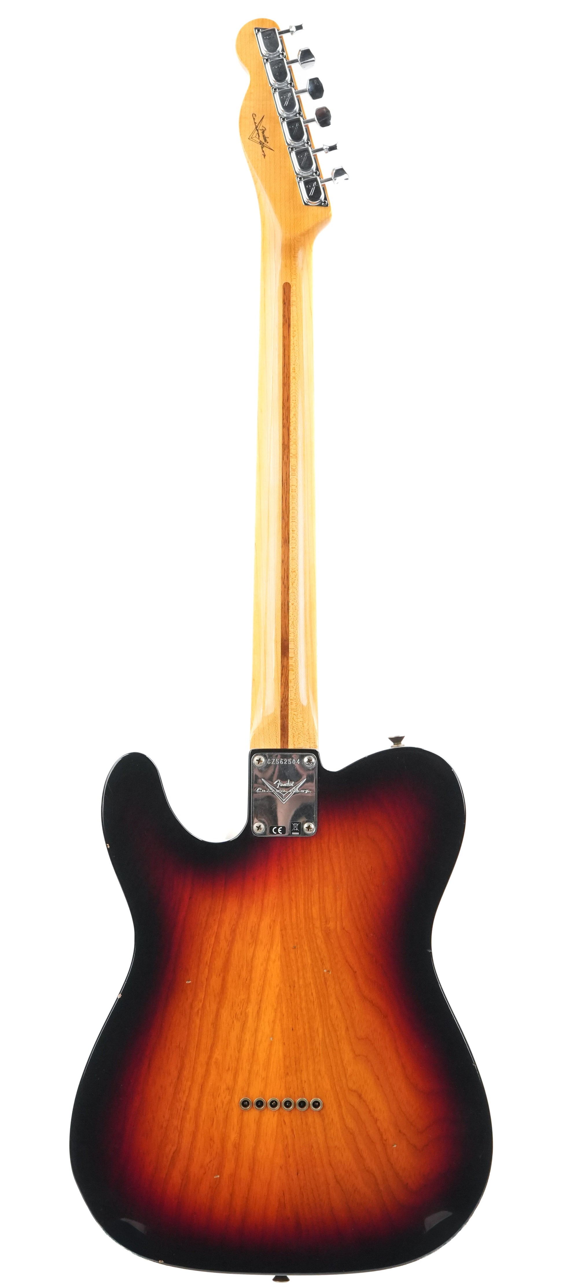 Fender Custom Shop 69 Telecaster Thinline Sunburst Relic 2022