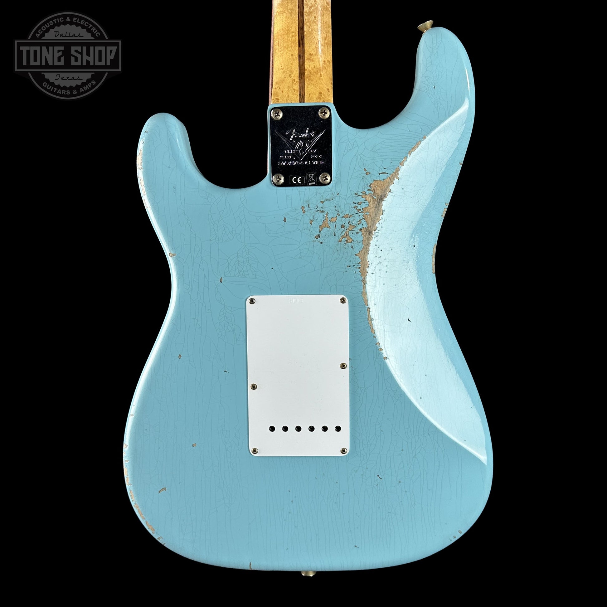 Fender Custom Shop 70th Anniversary 1954 Stratocaster Relic Daphne Blue w/case