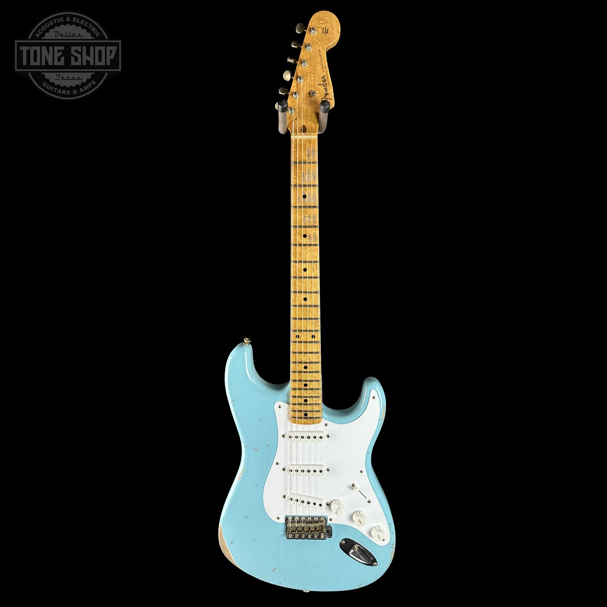 Fender Custom Shop 70th Anniversary 1954 Stratocaster Relic Daphne Blue w/case
