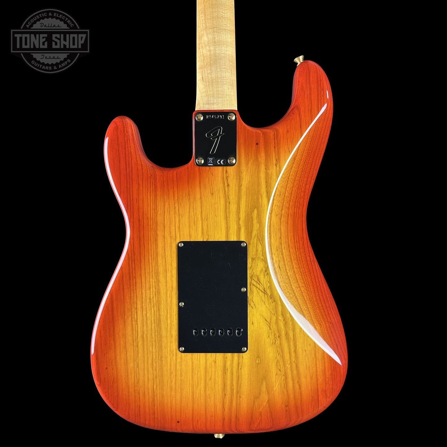 Fender Custom Shop American Custom Stratocaster NOS Ebony Fingerboard Sienna Sunburst w/case
