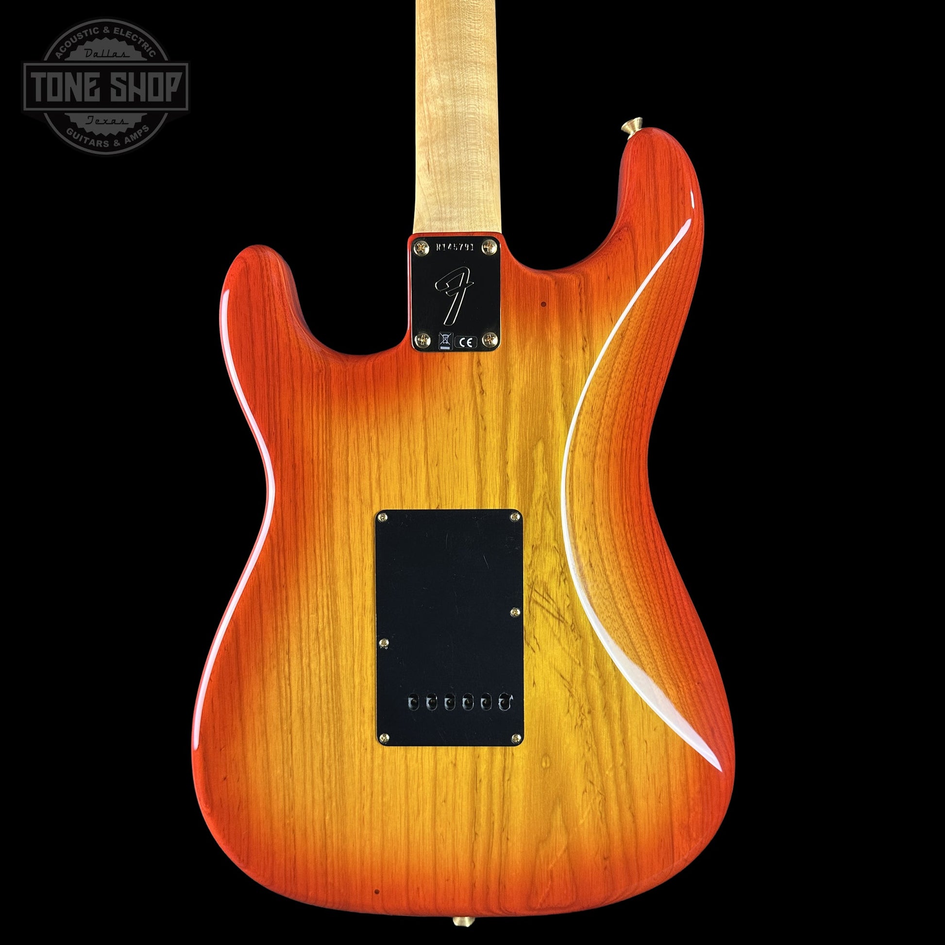 Fender Custom Shop American Custom Stratocaster NOS Ebony Fingerboard Sienna Sunburst w/case