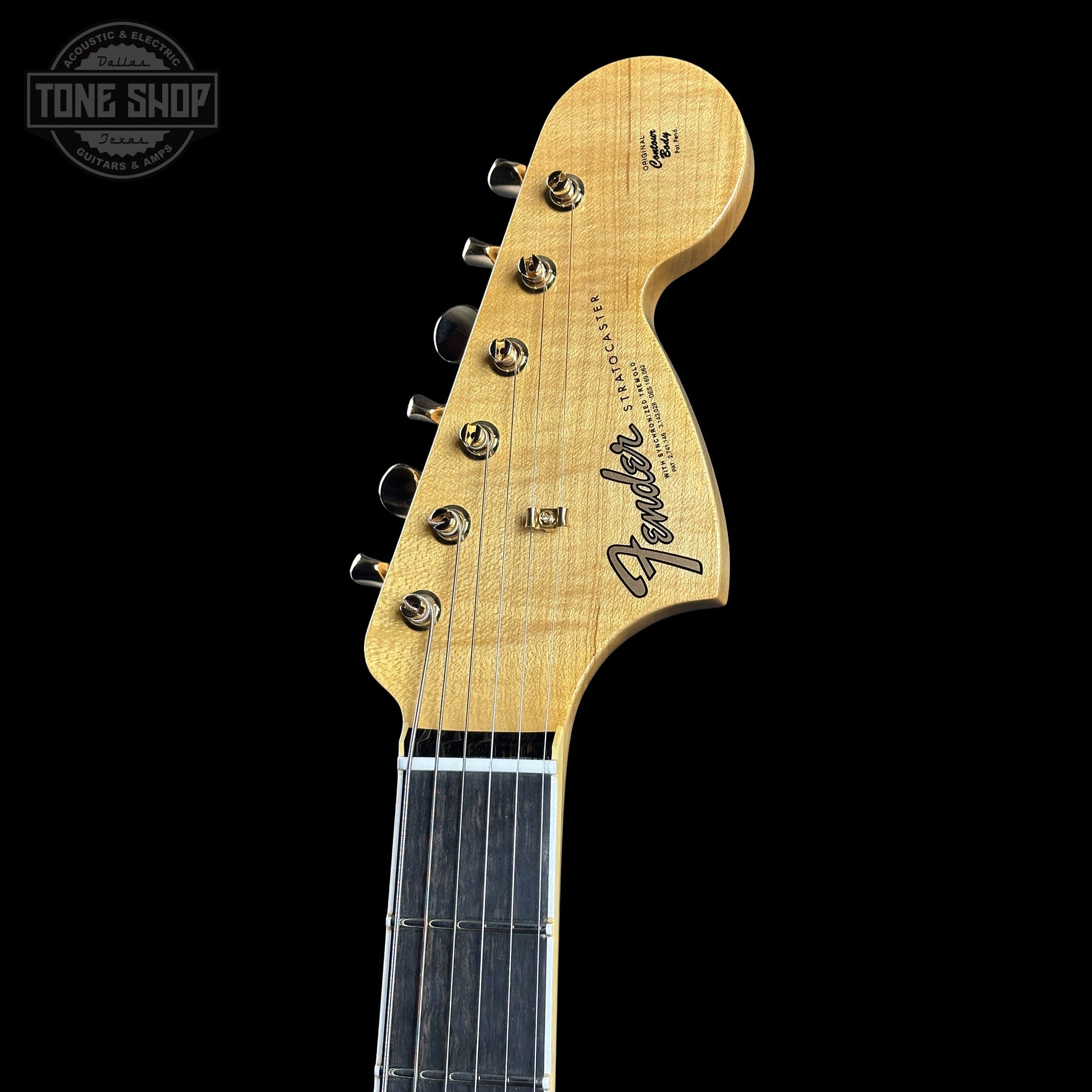 Fender Custom Shop American Custom Stratocaster NOS Ebony Fingerboard Sienna Sunburst w/case