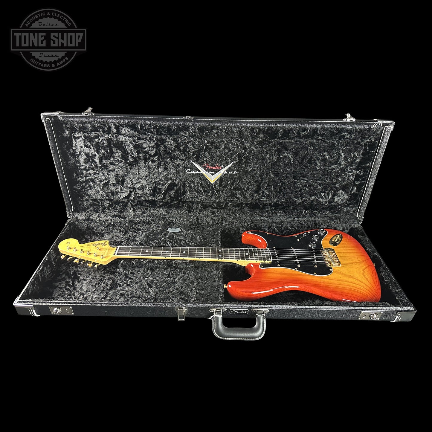Fender Custom Shop American Custom Stratocaster NOS Ebony Fingerboard Sienna Sunburst w/case