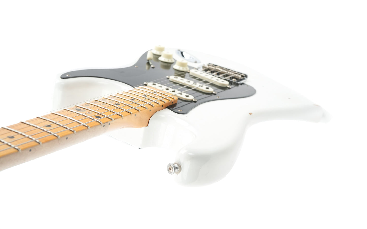 Fender Custom Shop Ancho Poblano Stratocaster Olympic White Relic 2023