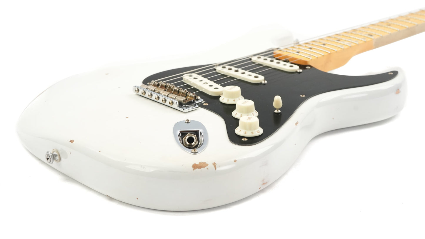 Fender Custom Shop Ancho Poblano Stratocaster Olympic White Relic 2023