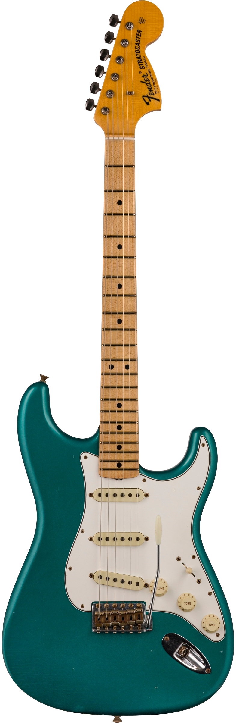 Fender Custom Shop Limited Edition 68 Strat Journeyman Relic Aged Ocean Turquoise w/case CZ561077