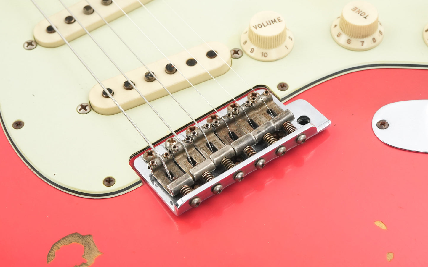 Fender Custom Shop Michael Landau Stratocaster Fiesta Red Over Sunburst Relic 2015