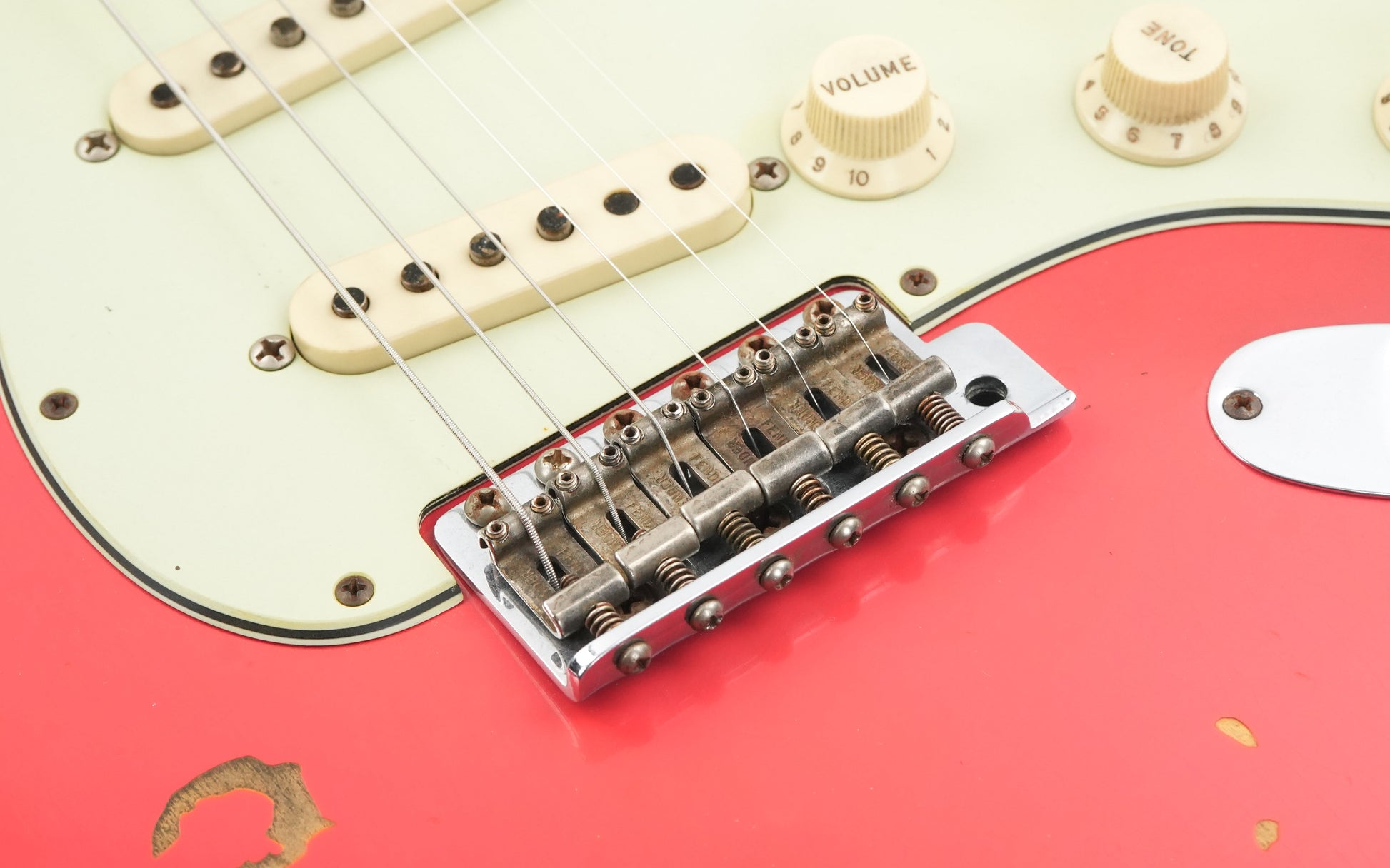 Fender Custom Shop Michael Landau Stratocaster Fiesta Red Over Sunburst Relic 2015