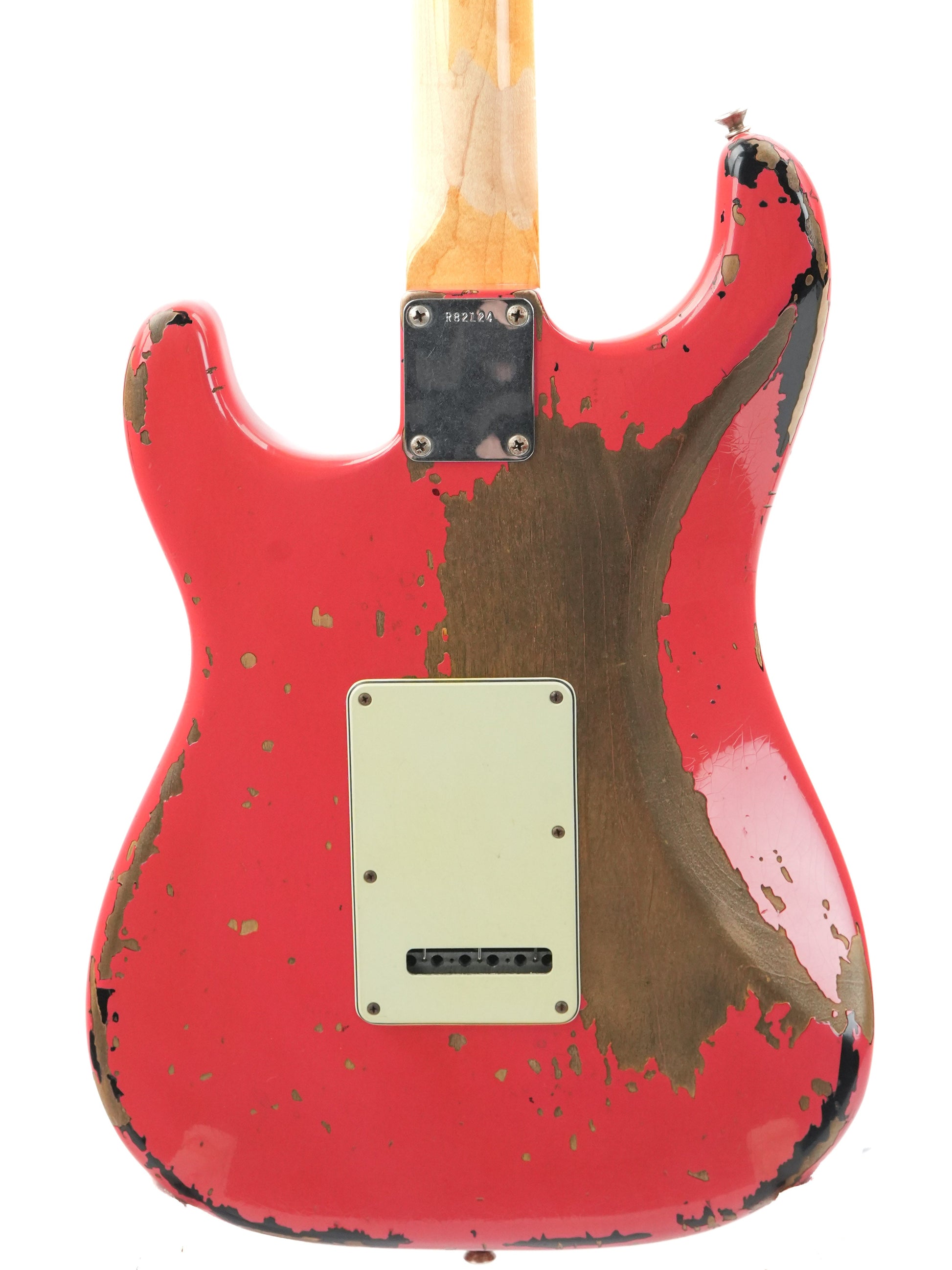 Fender Custom Shop Michael Landau Stratocaster Fiesta Red Over Sunburst Relic 2015
