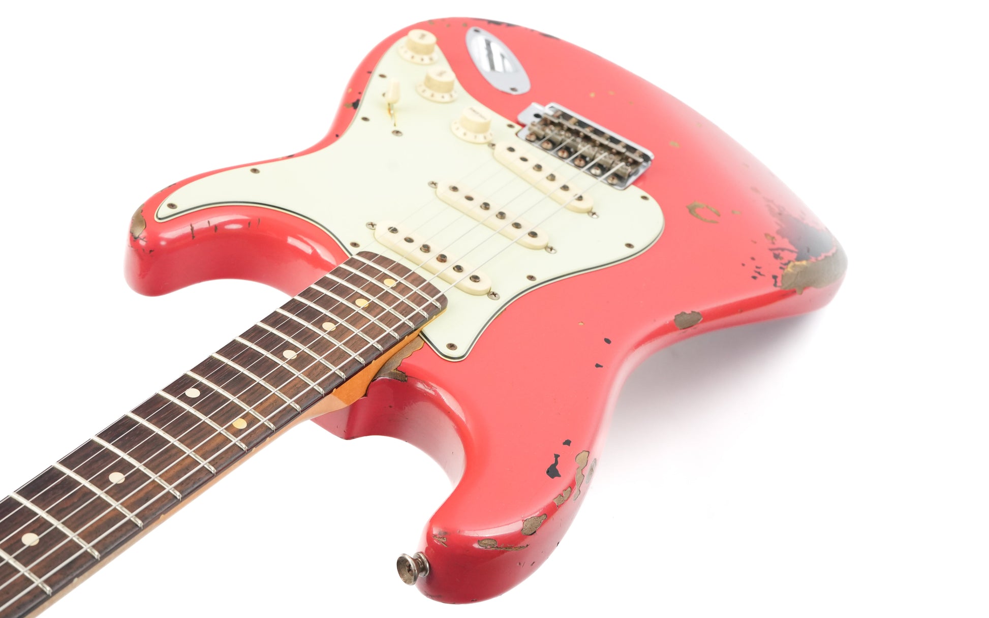 Fender Custom Shop Michael Landau Stratocaster Fiesta Red Over Sunburst Relic 2015