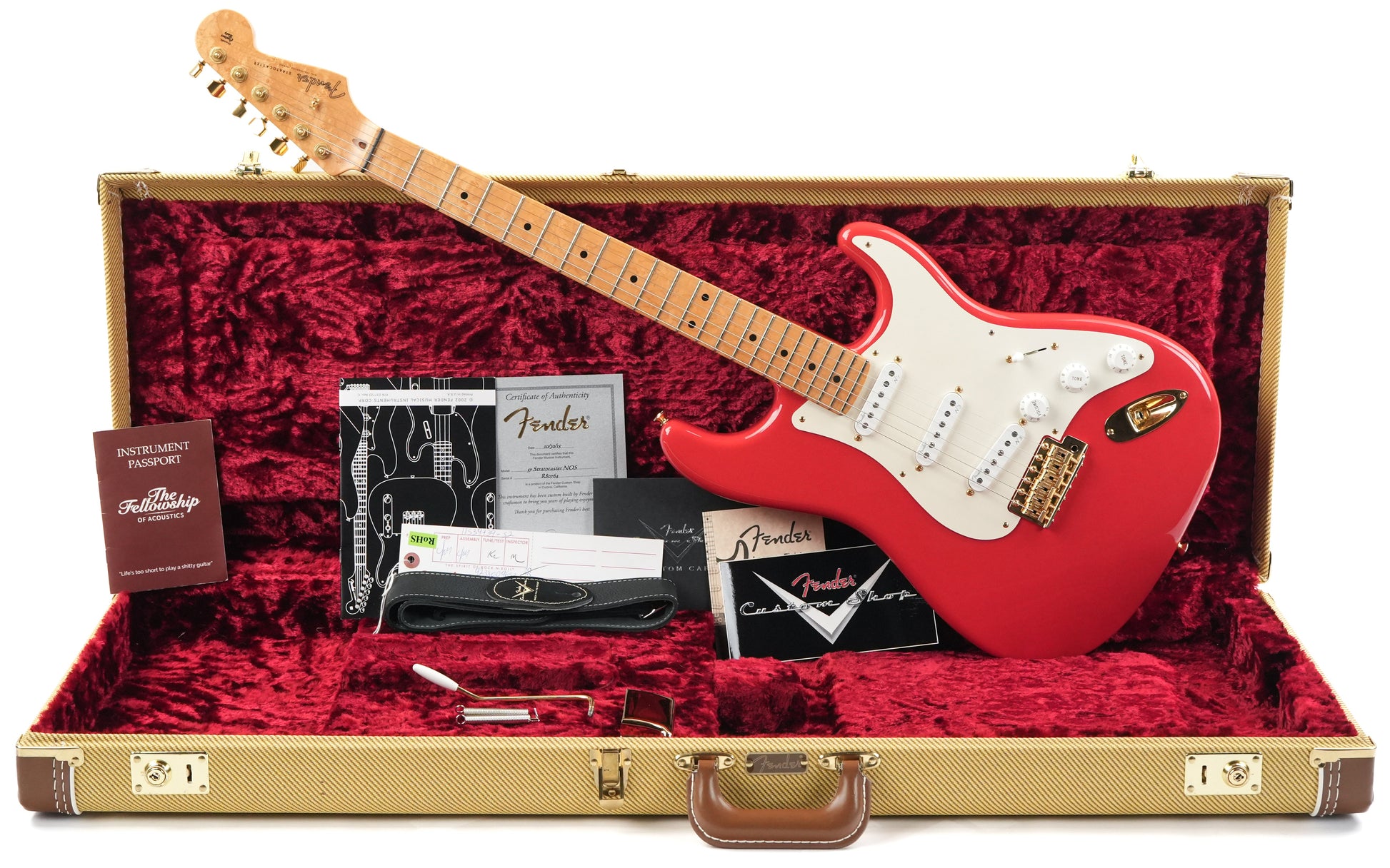 Fender Custom Shop 1957 Stratocaster Fiesta Red 2015