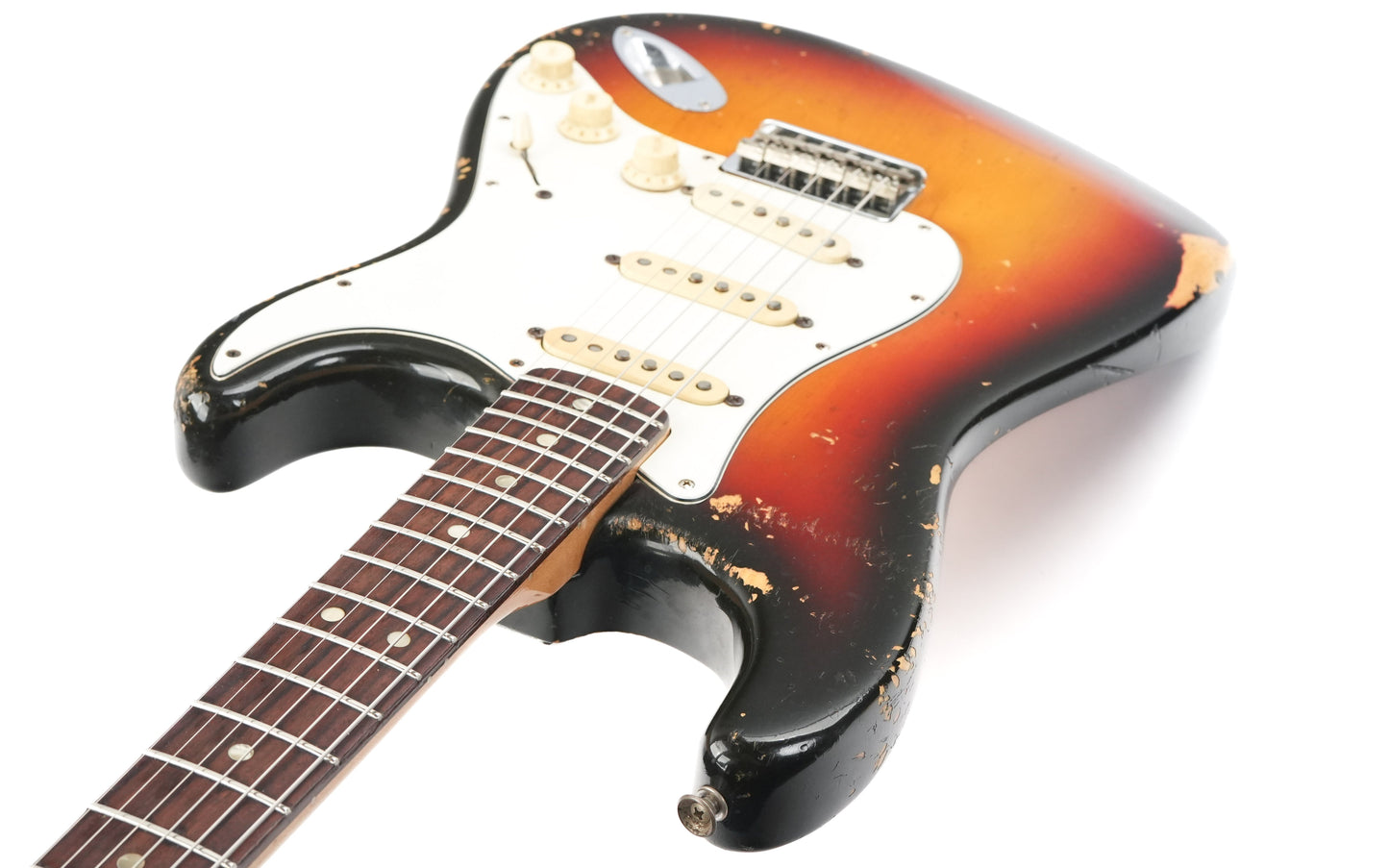 Fender Stratocaster Hardtail 3 Color Sunburst 1970