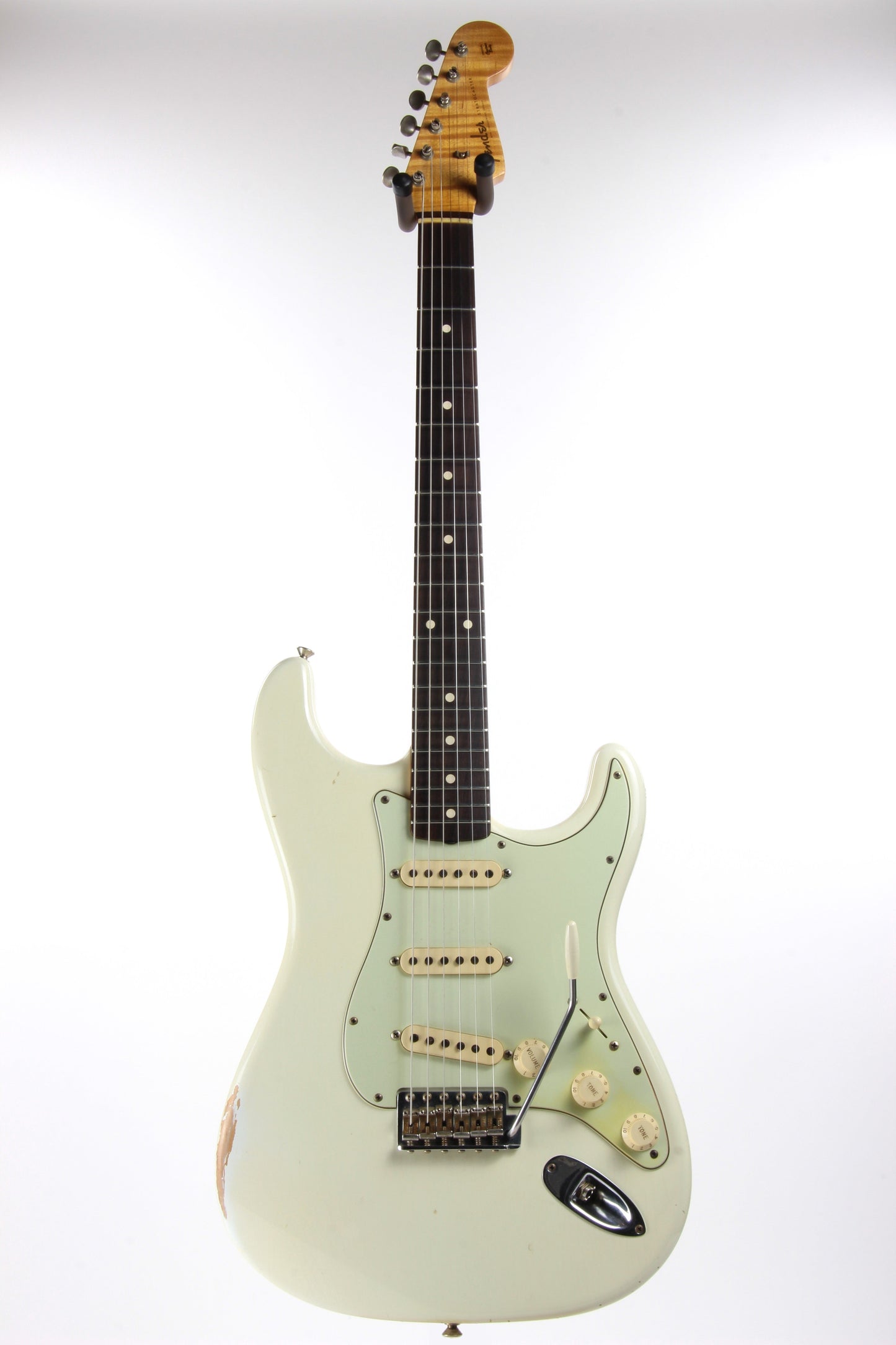 1959 Fender Custom Shop BRAZILIAN ROSEWOOD Stratocaster Relic Olympic White - John Cruz Pups, Wildwood 10!