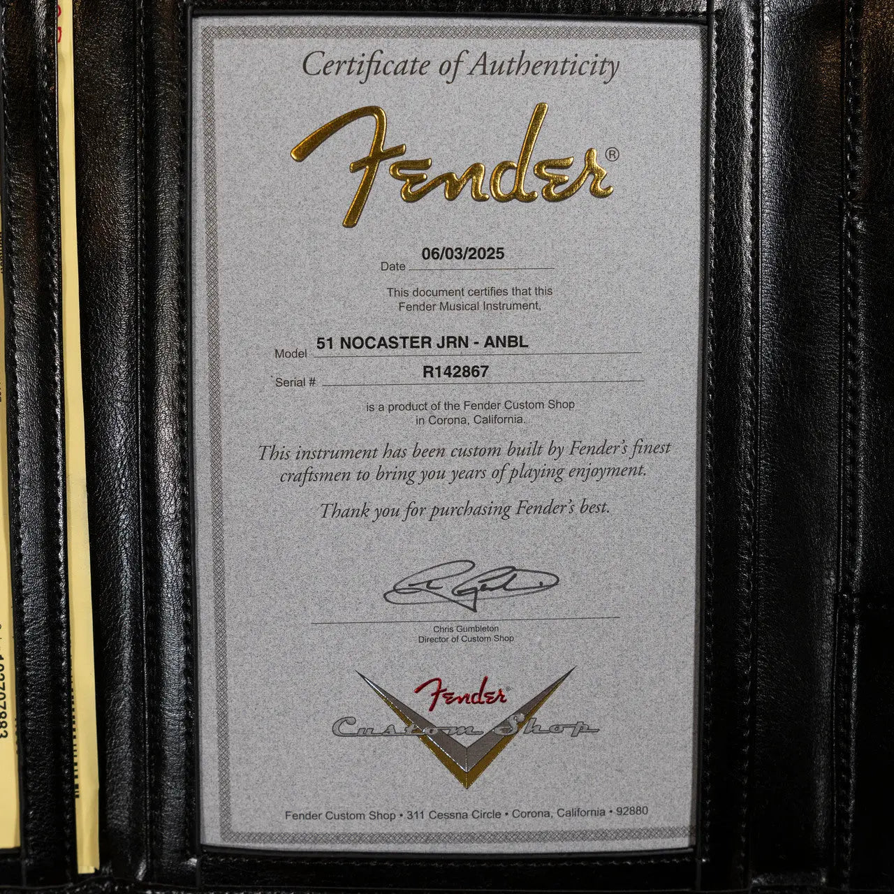 Fender Custom Shop ’51 Nocaster Journeyman – Aged Nocaster Blonde
