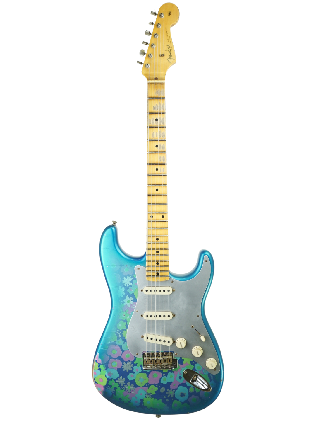 Fender Custom Shop Limited Edition El Diablo '56 Strat Relic Aged Blue Flower - USA 2021