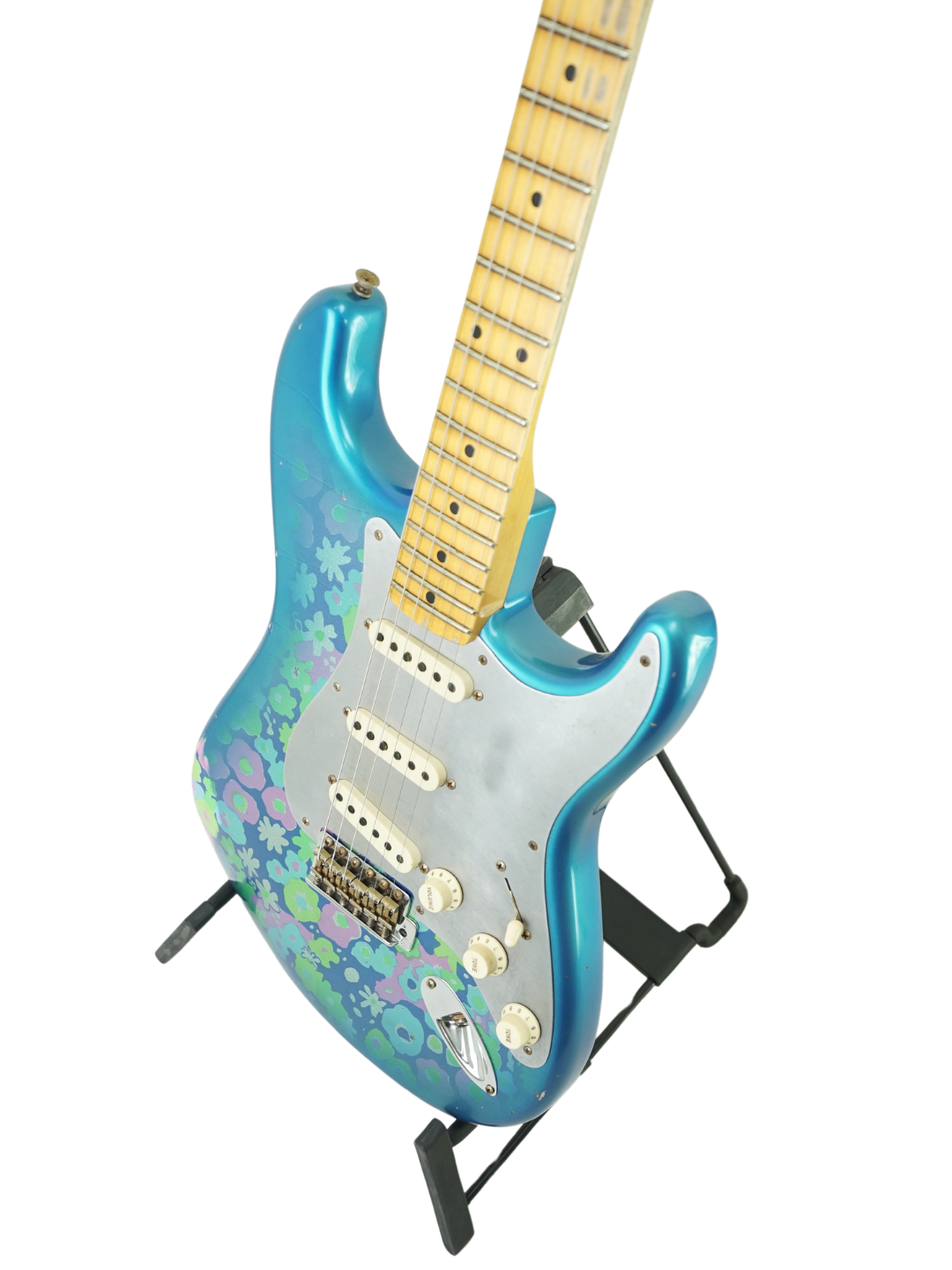 Fender Custom Shop Limited Edition El Diablo '56 Strat Relic Aged Blue Flower - USA 2021
