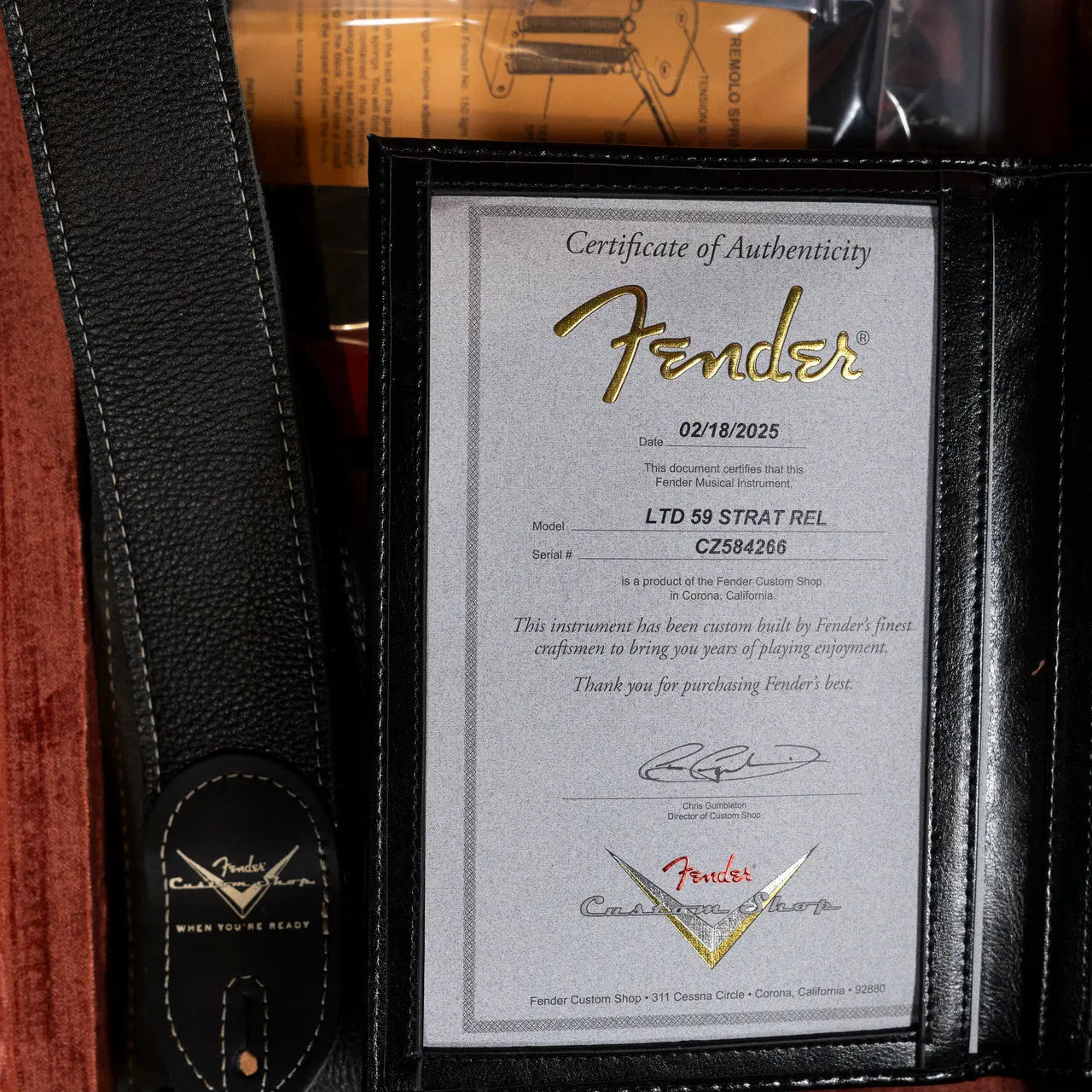 Fender Custom Shop Limited 1959 Stratocaster Relic - Shoreline Gold