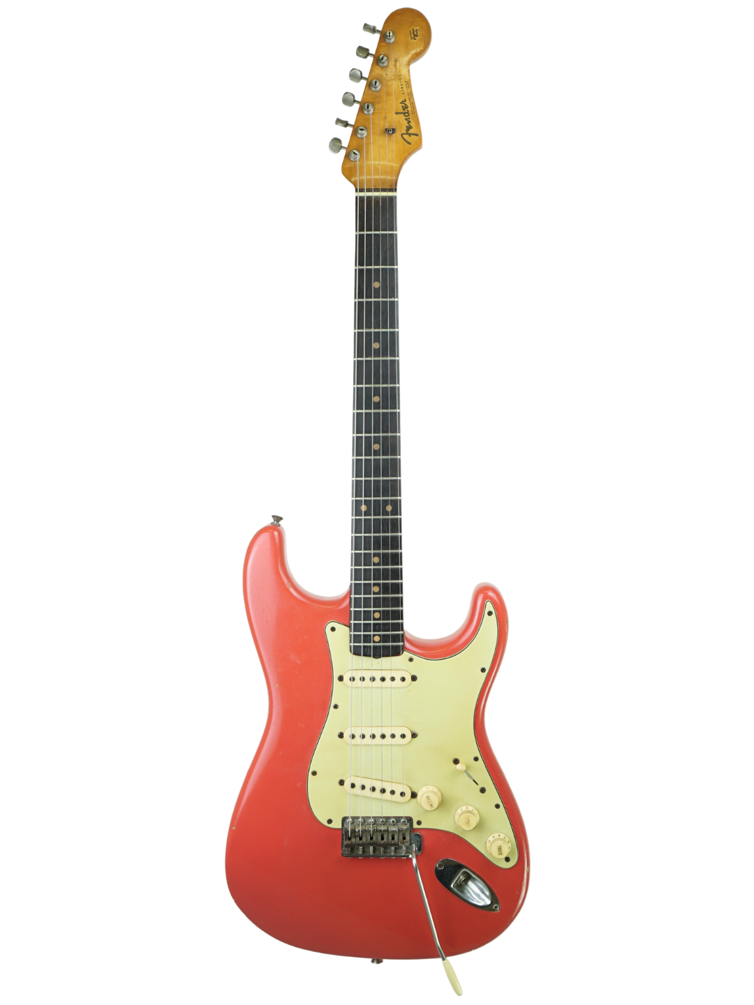 SOLD - Fender Stratocaster Fiesta Red ex Phil Emmanuel - USA 1963