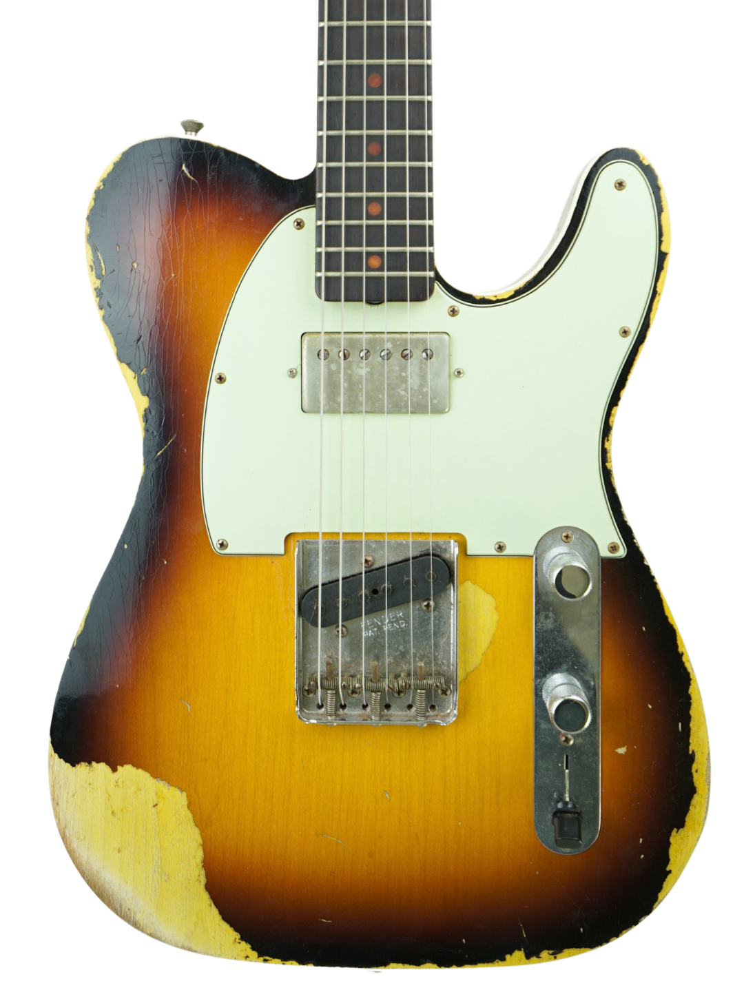 Fender Custom Shop 60s Super Faded Aged Heavy Relic Telecaster Custom - USA 2017