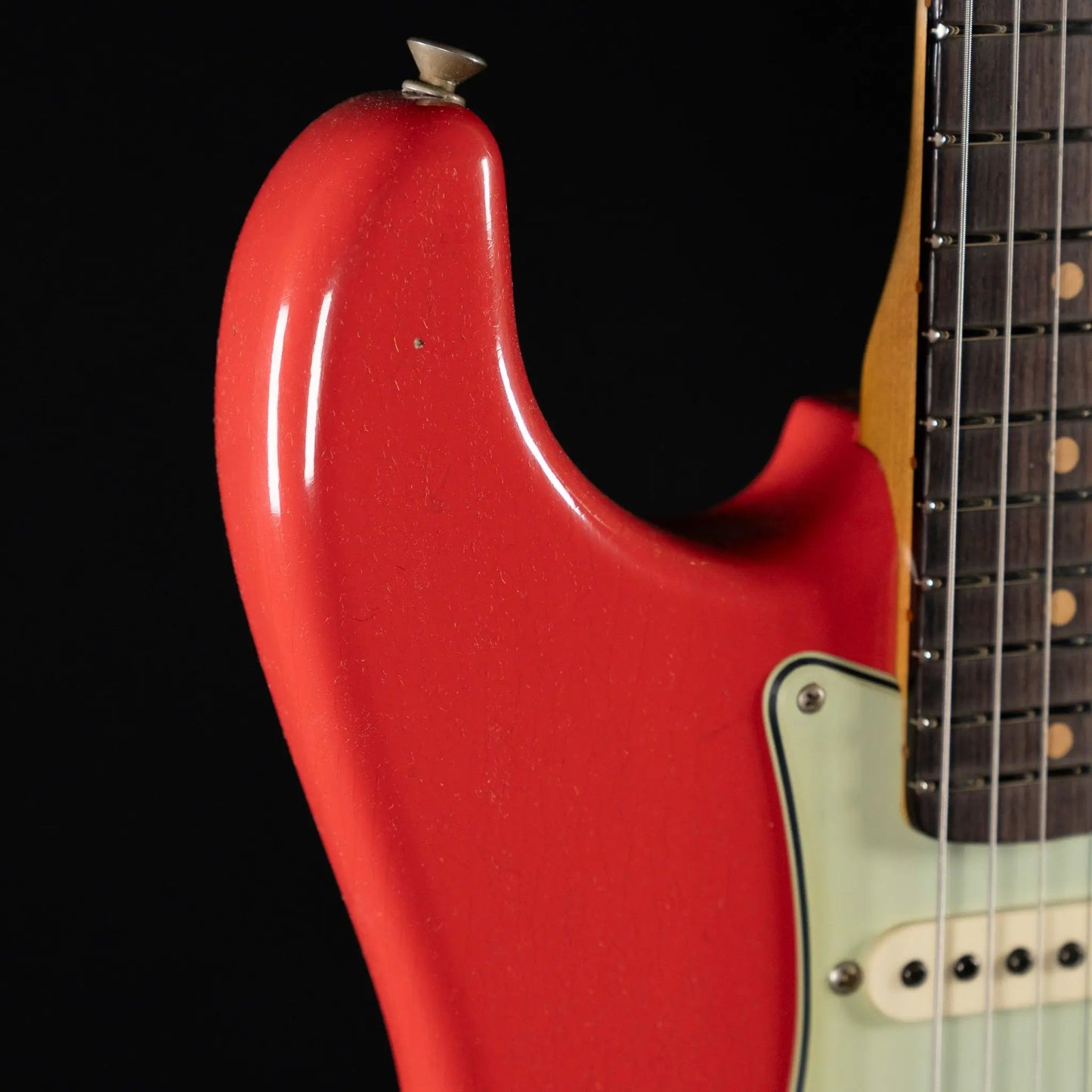 Fender Custom Shop ’62 Stratocaster Relic Electric Guitar – Fiesta Red
