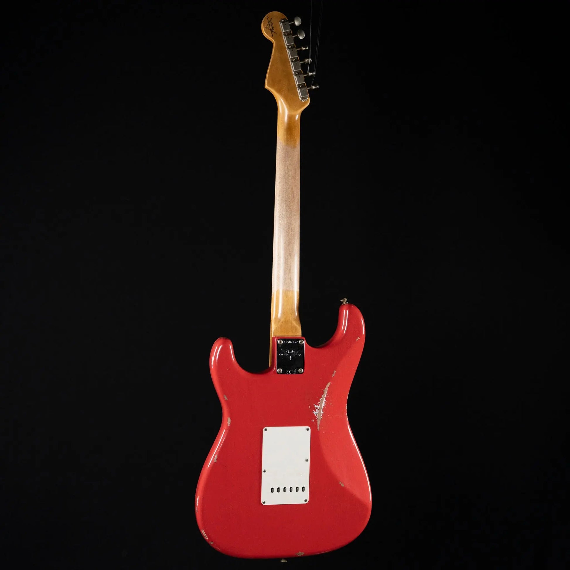 Fender Custom Shop ’62 Stratocaster Relic Electric Guitar – Fiesta Red