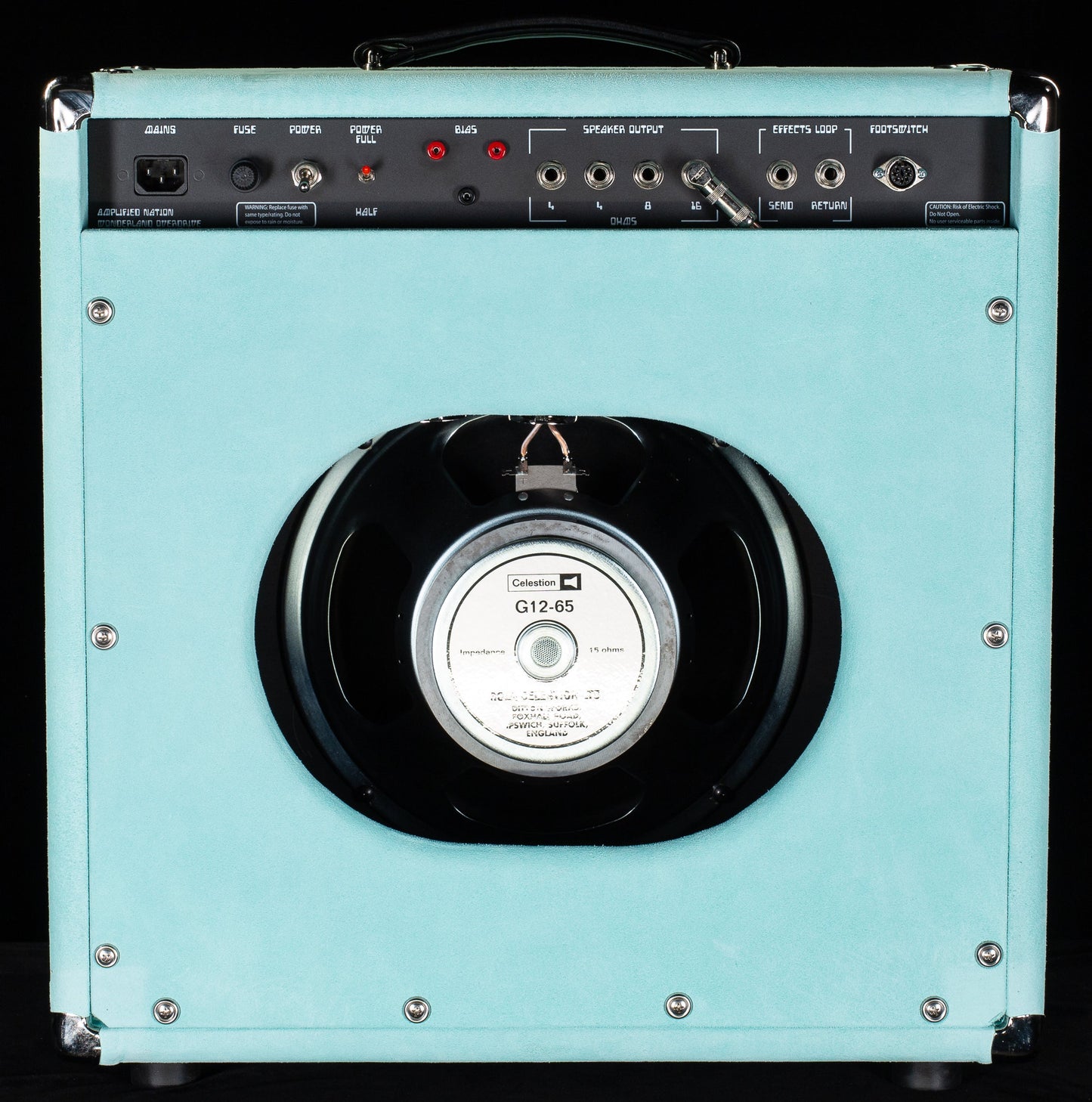 Amplified Nation Wonderland Overdrive 50w 1x12 Combo Mint Suede - Japanese Waves (542)