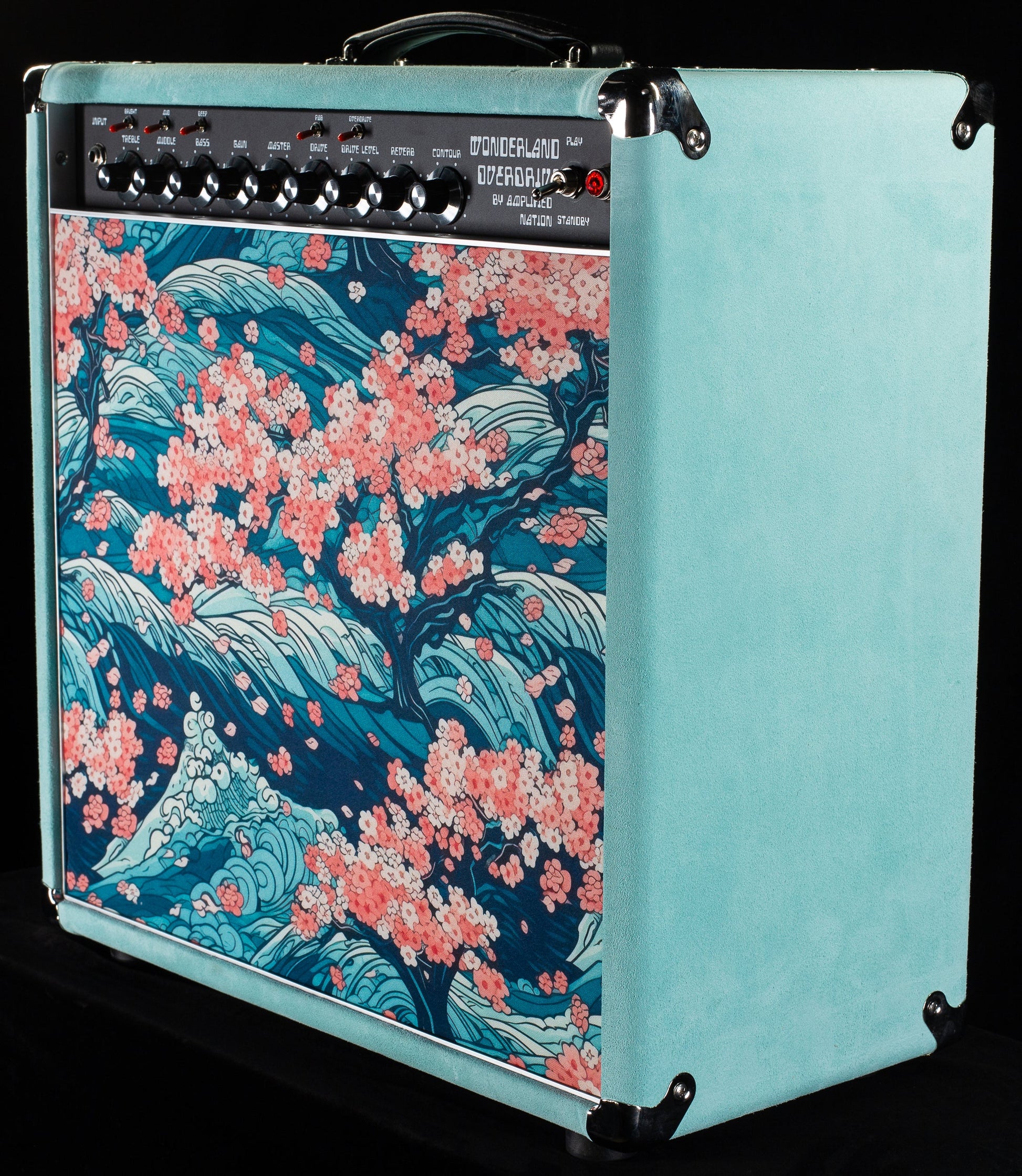 Amplified Nation Wonderland Overdrive 50w 1x12 Combo Mint Suede - Japanese Waves (542)