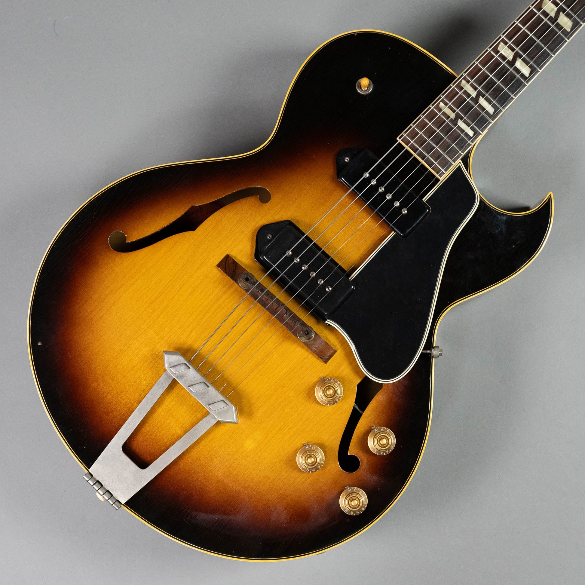 1956 Gibson ES-175 (USA, Sunburst, P90s, OHSC)