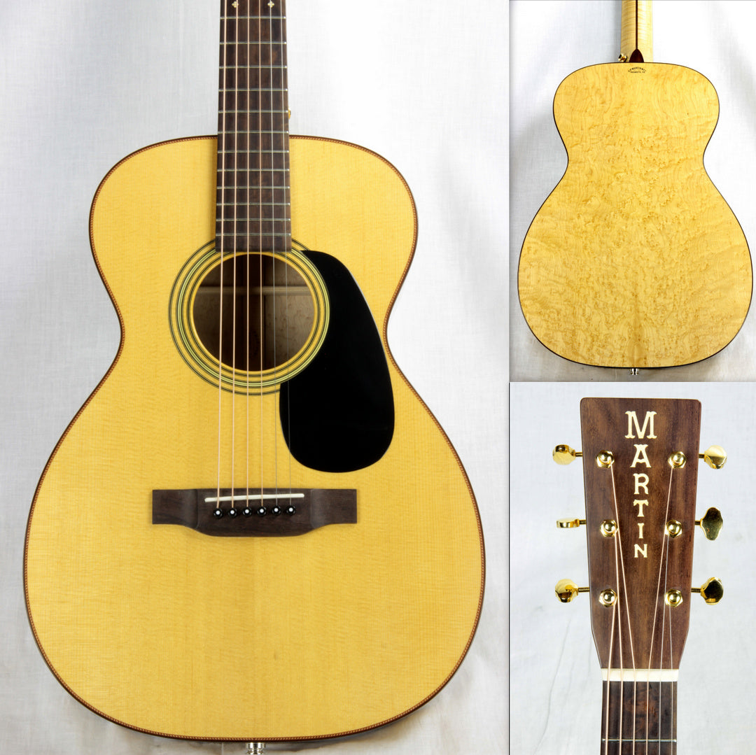 Martin Custom Shop Single O 0 BIRDSEYE MAPLE! Torrefied Spruce Flamed Maple Neck!