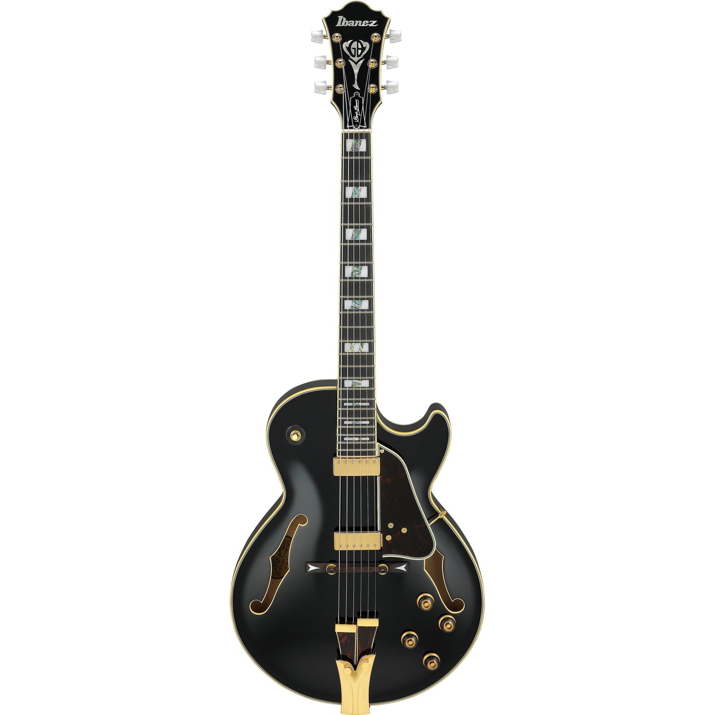 Ibanez GB10 George Benson Signature 6-String Electric Guitar - Black