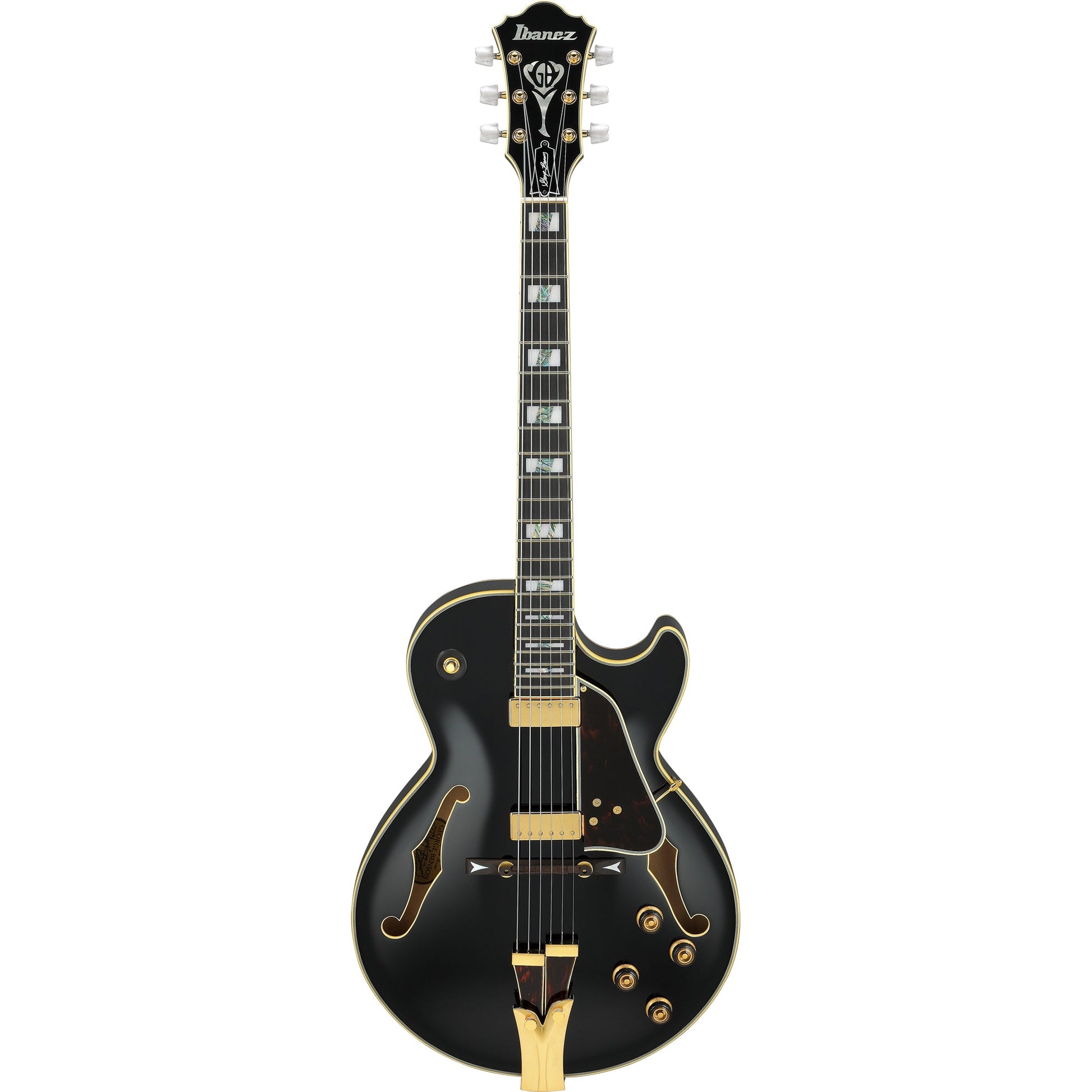 Ibanez GB10 George Benson Signature 6-String Electric Guitar - Black