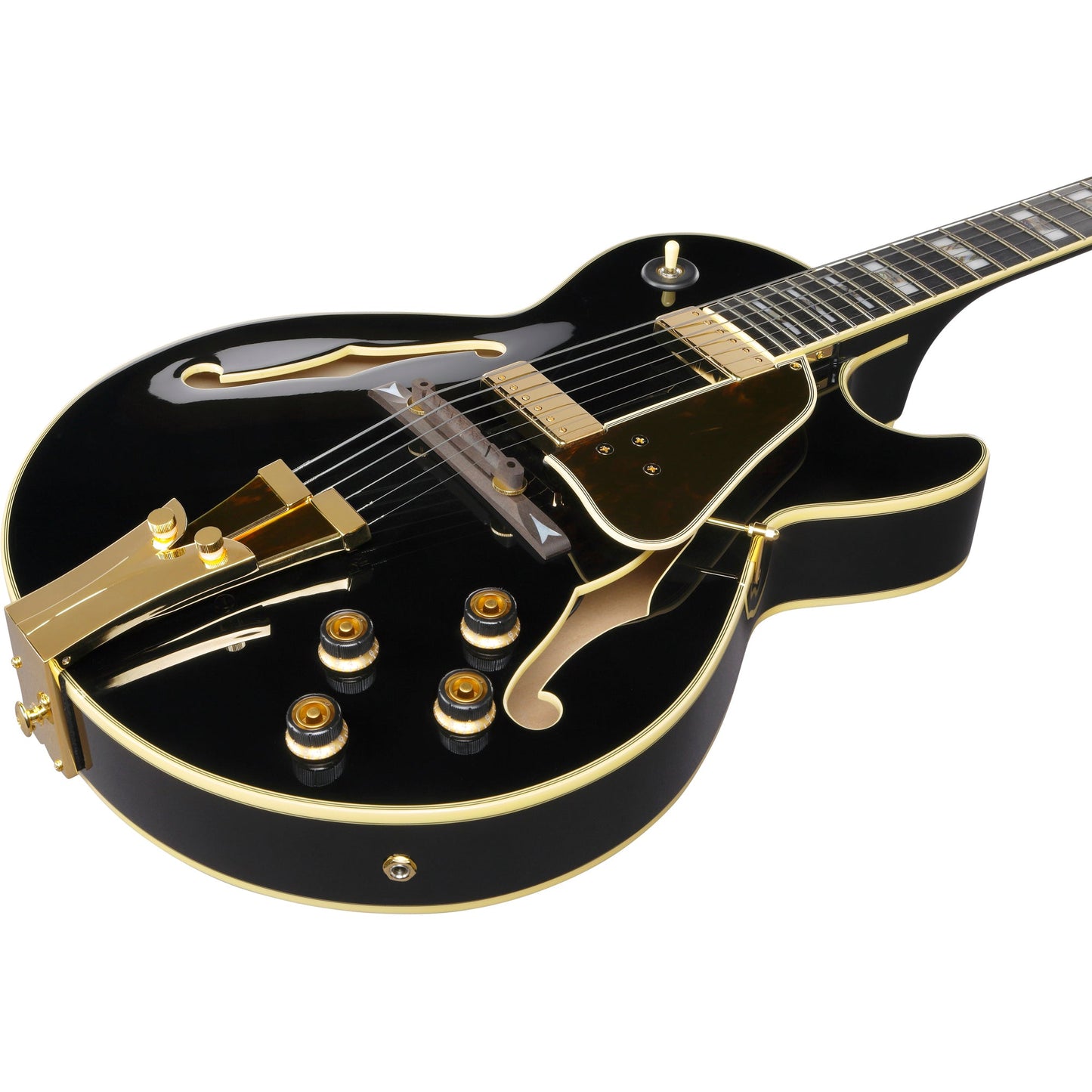 Ibanez GB10 George Benson Signature 6-String Electric Guitar - Black