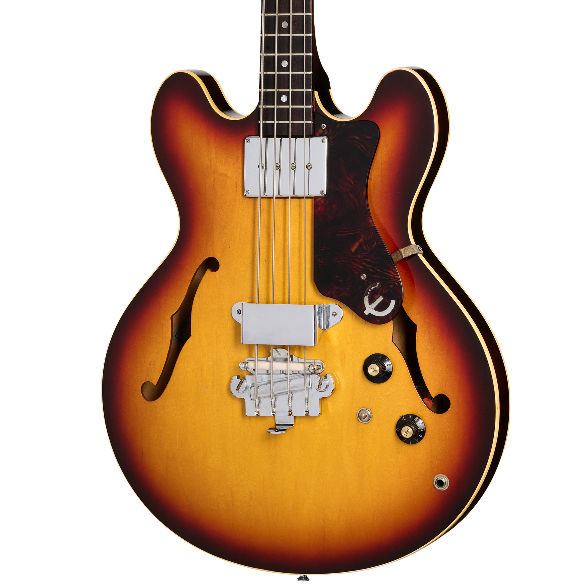 Gibson Certified Vintage 1967 Epiphone EB-232 Rivoli Bass, Royal Tan